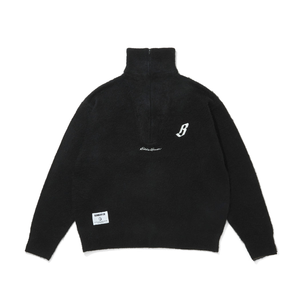 BILLIONAIRE BOYS CLUB x EDDIE BAUER HALF ZIP UP KNIT
