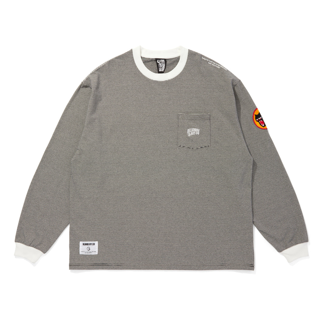 BORDER POCKET L/S T-SHIRT