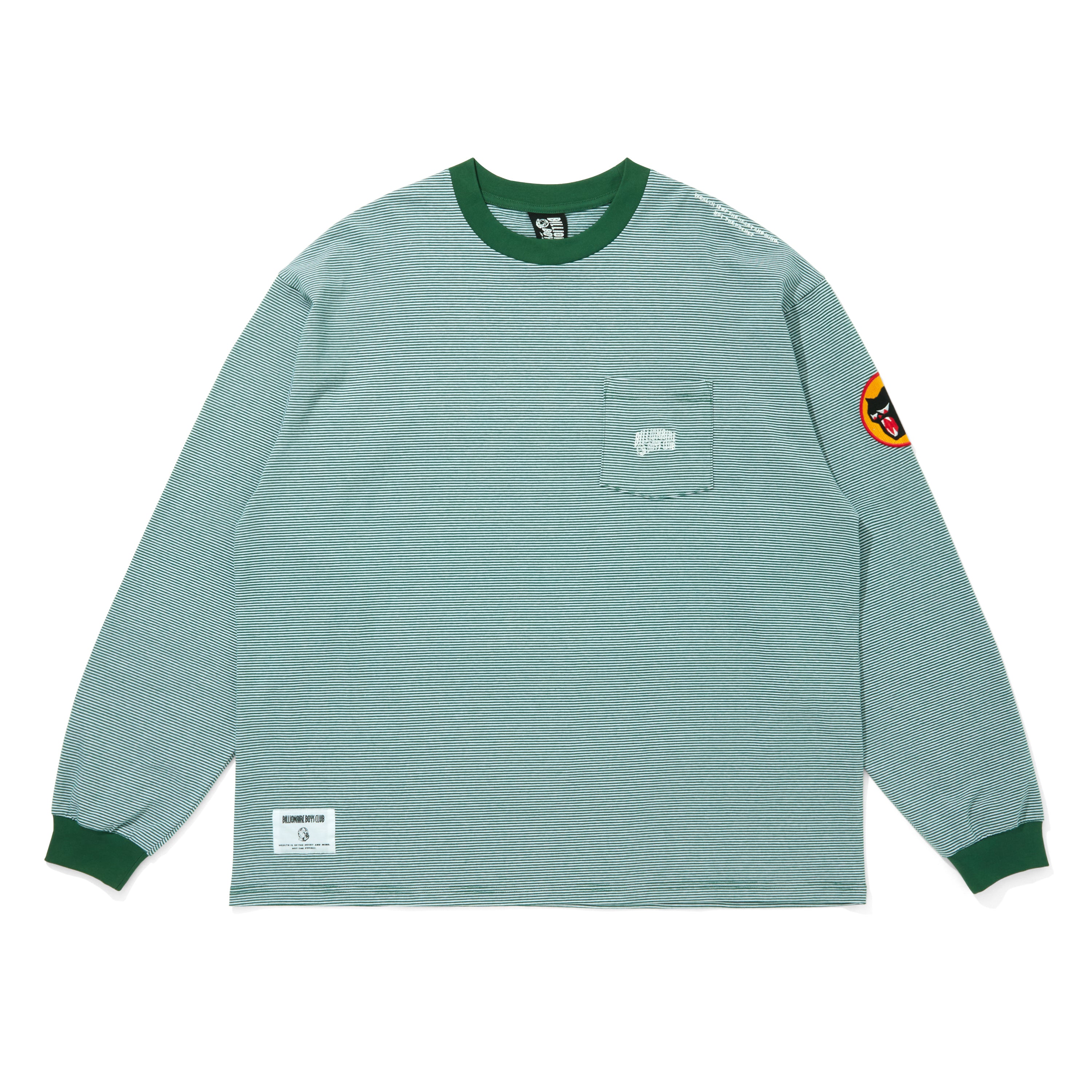 Load image into Gallery viewer, BORDER POCKET L/S T-SHIRT
