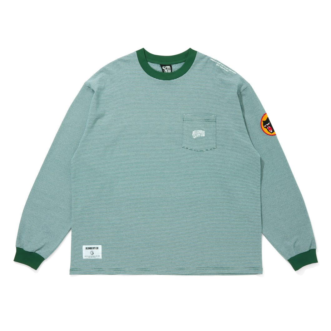 BORDER POCKET L/S T-SHIRT