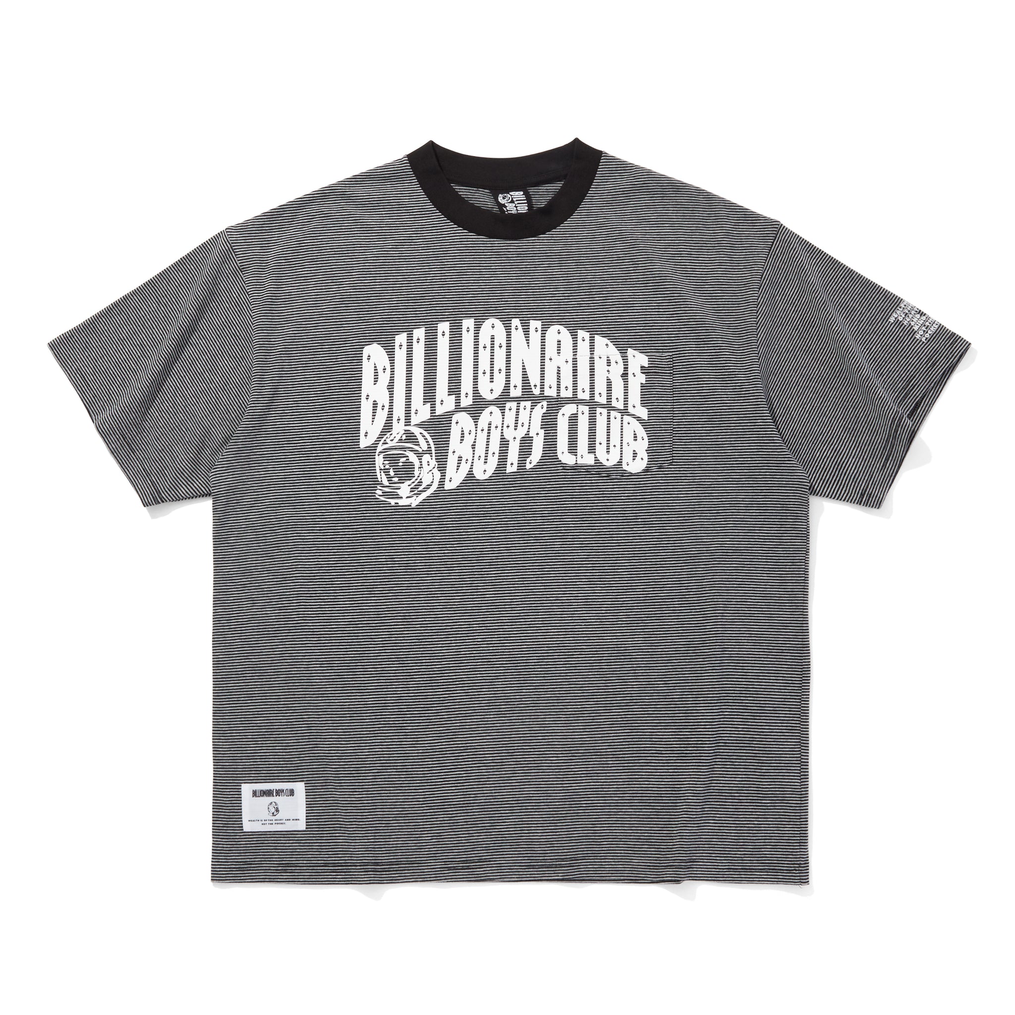 【Billionaire Boys Club】ロゴ グラフィック Tシャツ【送関込】 BILLIONAIRE BOYS CLUB COSMIC L/S T-SHIRT (811-8213:BLACK