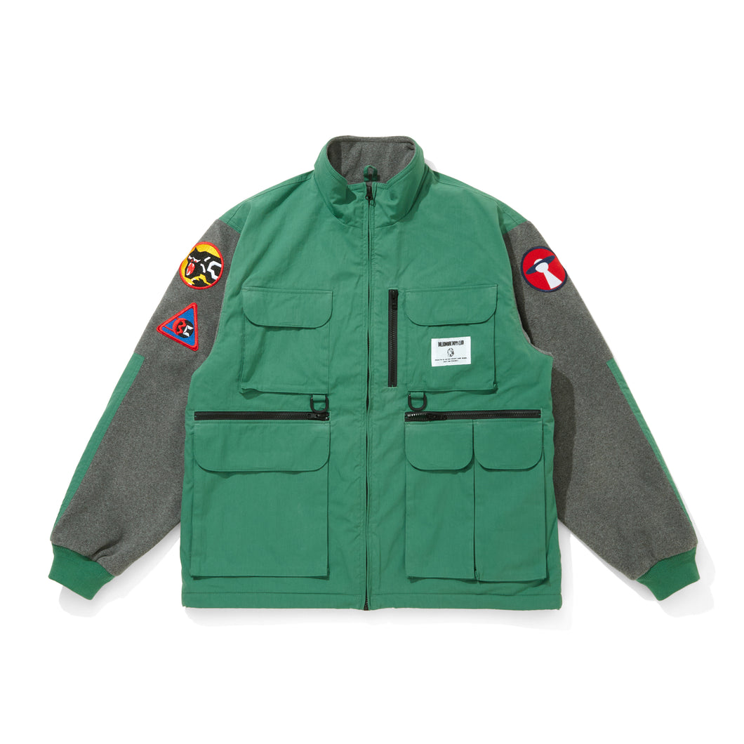 BILLIONAIRE BOYS CLUB x EDDIE BAUER POLARTEC FLEECE HUNTING JACKET