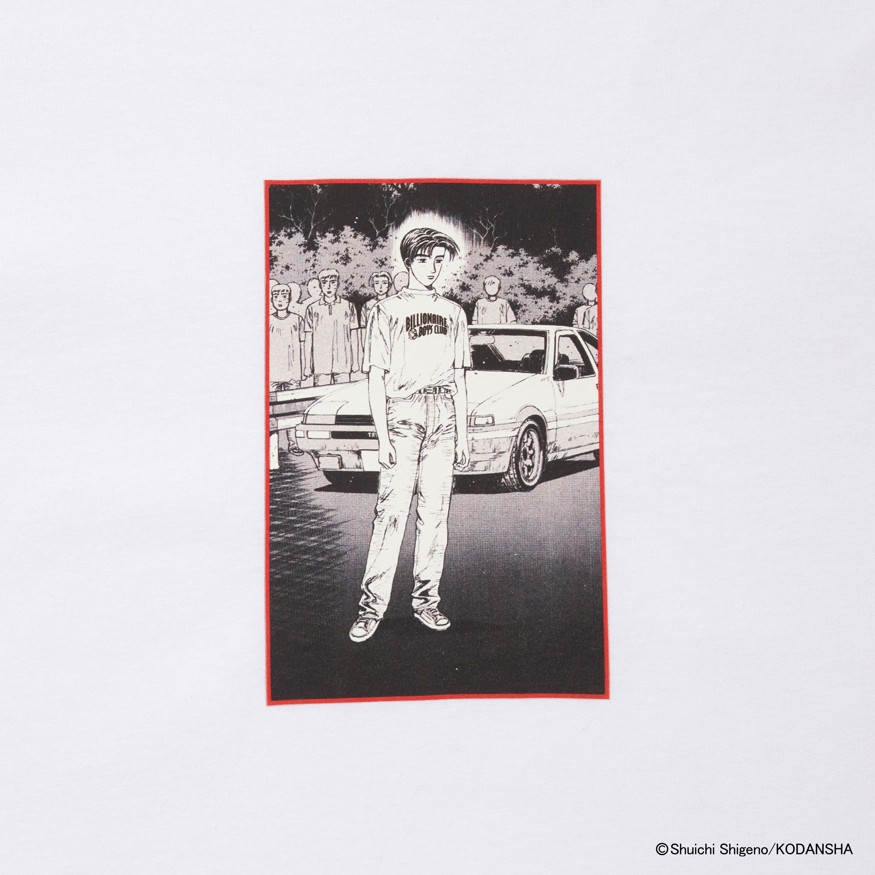 画像をギャラリービューアに読み込む, BILLIONAIRE BOYS CLUB x INITIAL D COTTON T-SHIRT #1
