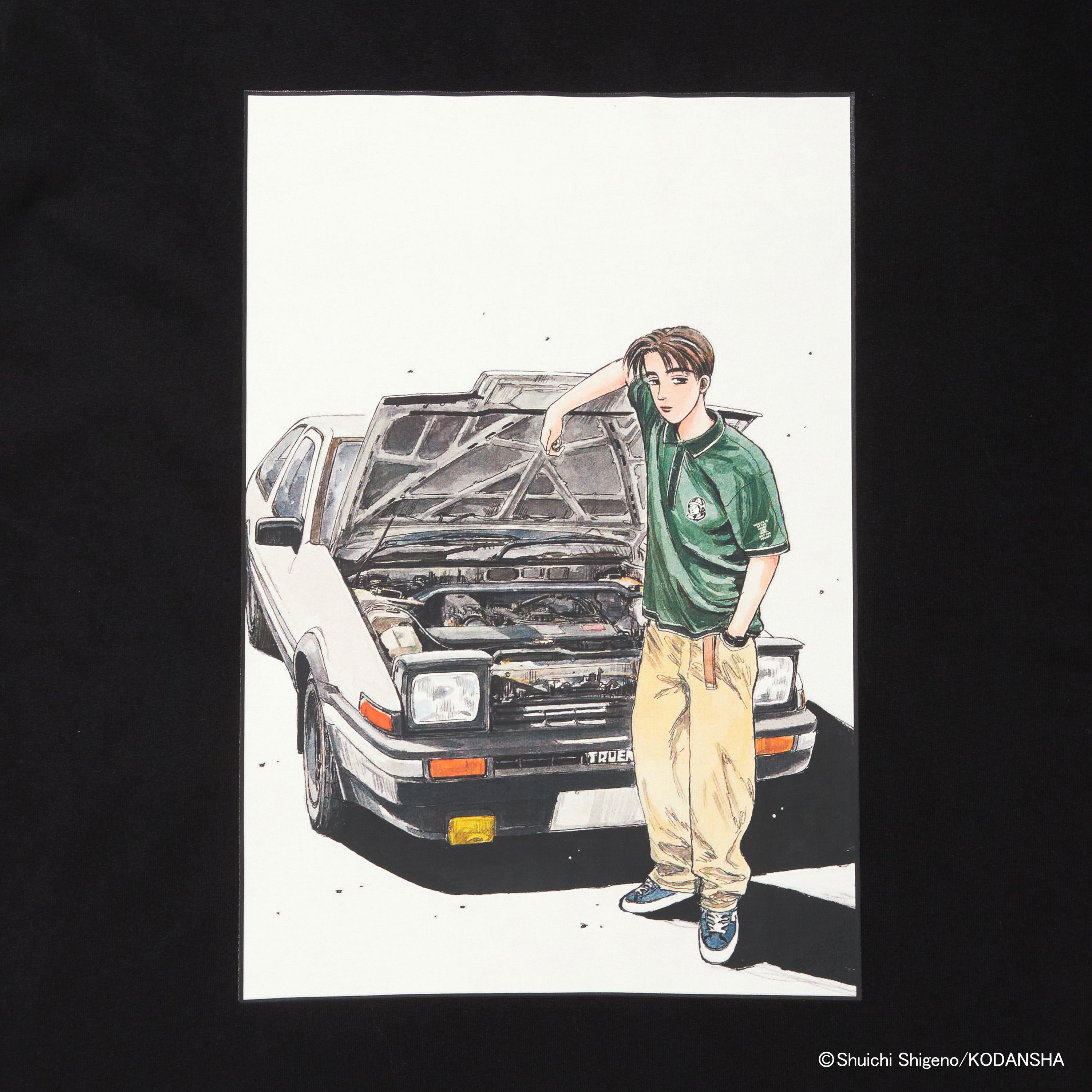 画像をギャラリービューアに読み込む, BILLIONAIRE BOYS CLUB x INITIAL D COTTON T-SHIRT #2
