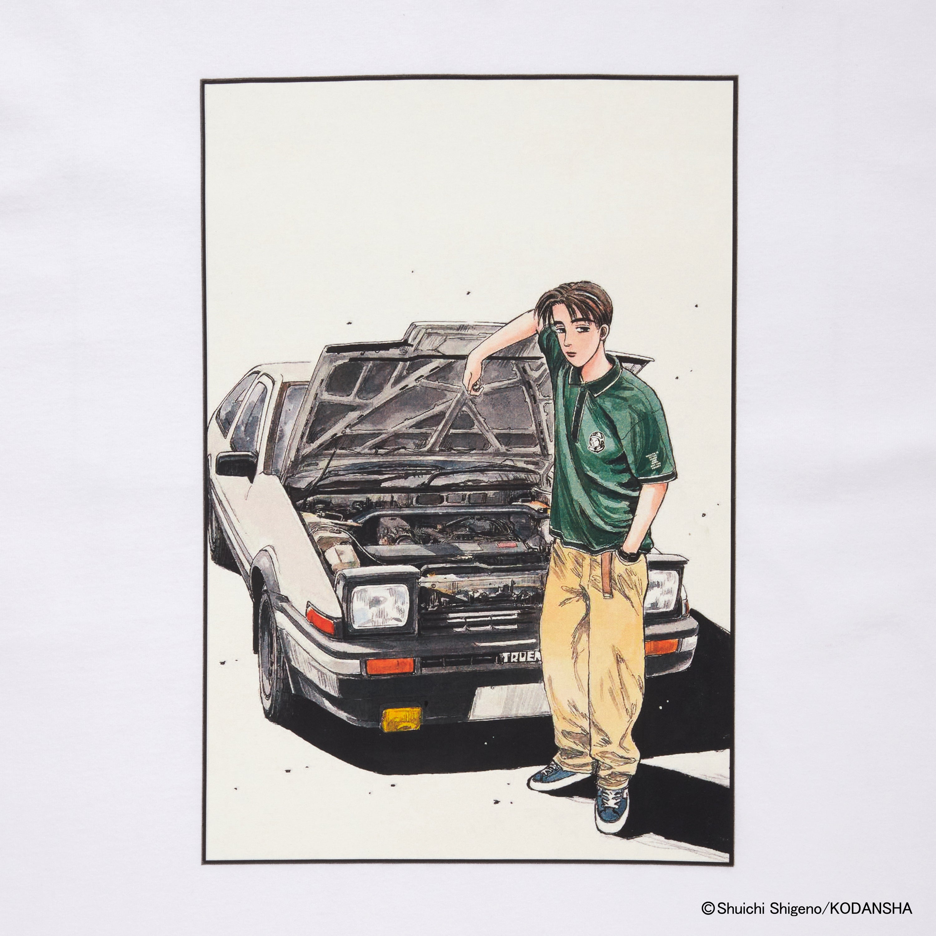 画像をギャラリービューアに読み込む, BILLIONAIRE BOYS CLUB x INITIAL D COTTON T-SHIRT #2
