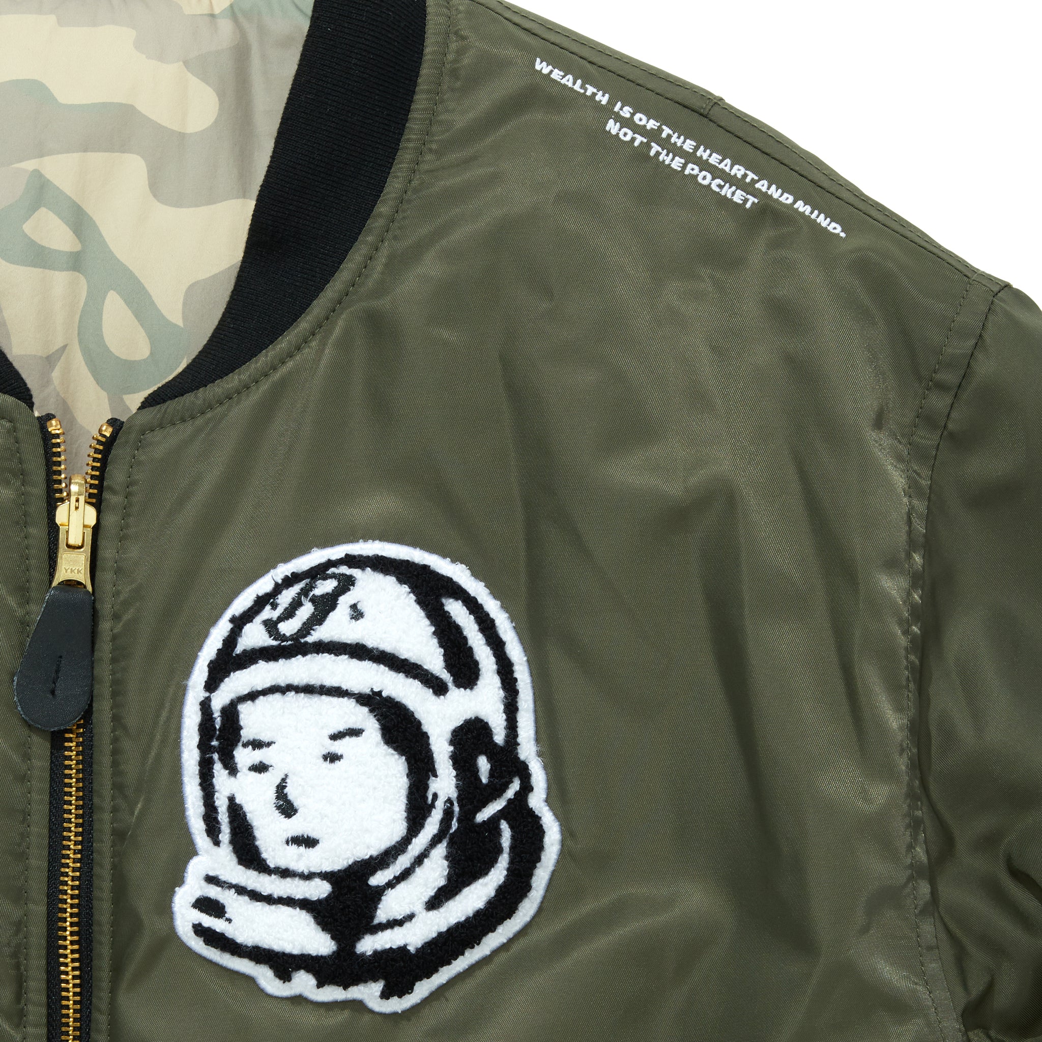 Reversible Nylon Ma-1 – BILLIONAIRE BOYS CLUB / ICECREAM OFFICIAL