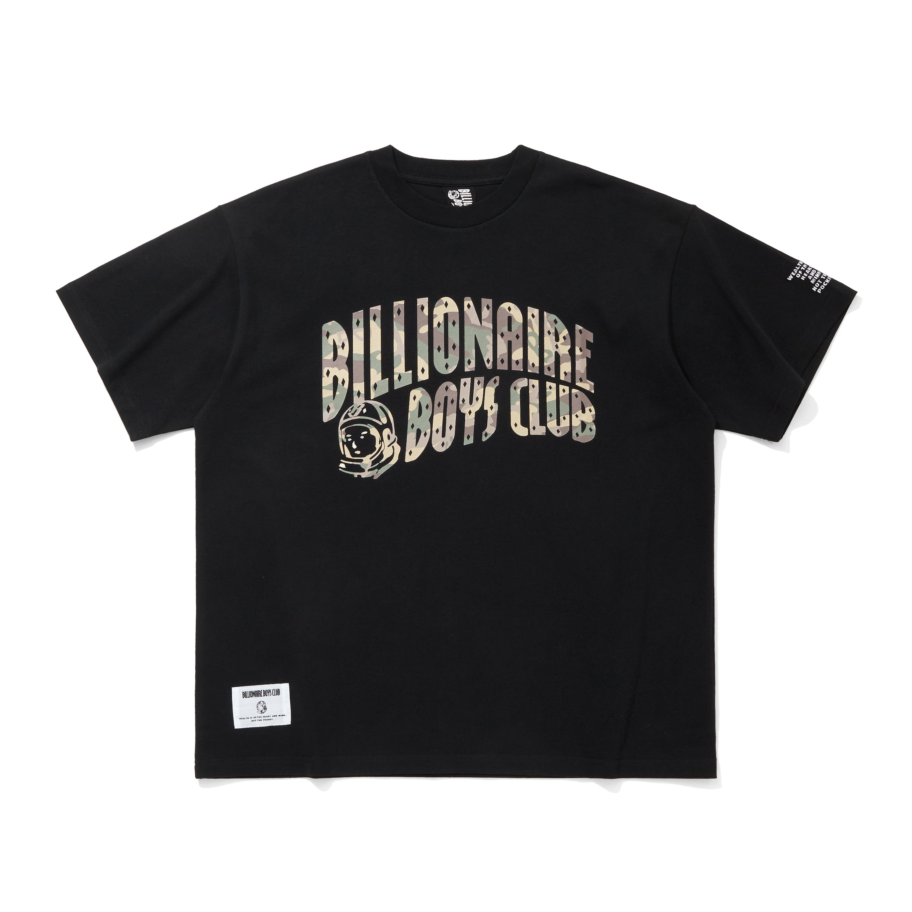 画像をギャラリービューアに読み込む, Cotton T-shirt_B Camo Arch Logo
