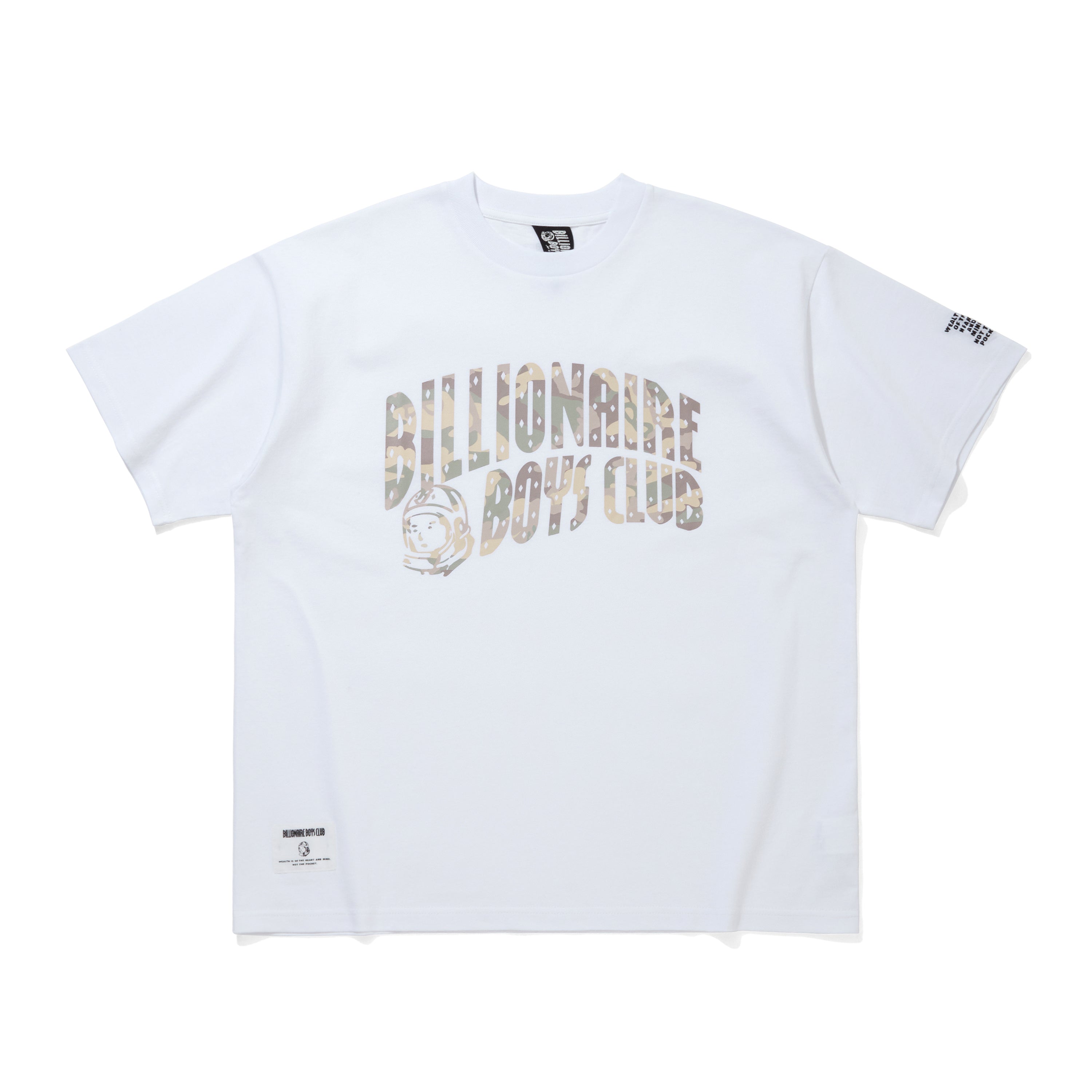 画像をギャラリービューアに読み込む, Cotton T-shirt_B Camo Arch Logo
