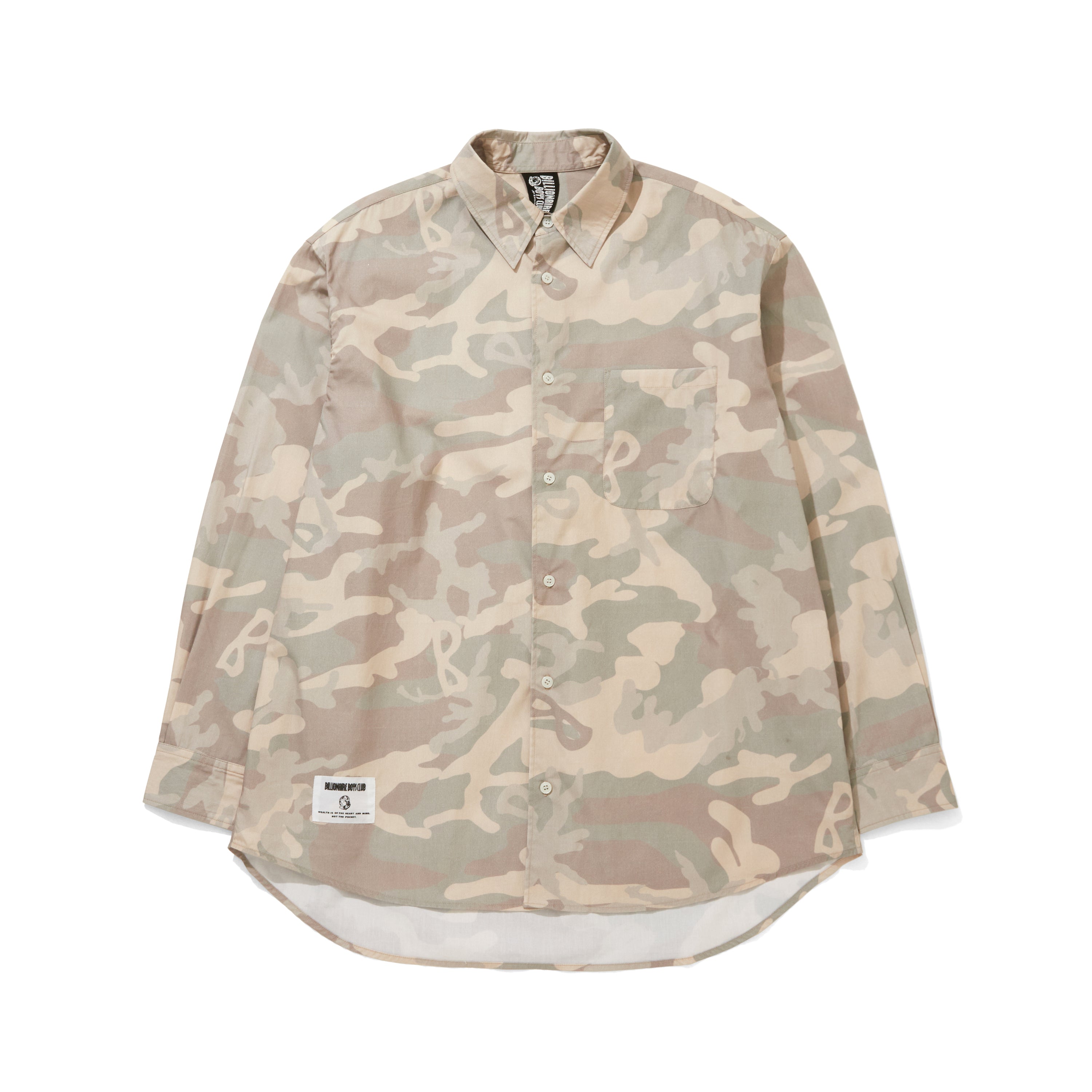 画像をギャラリービューアに読み込む, B-Camo Cotton Shirt
