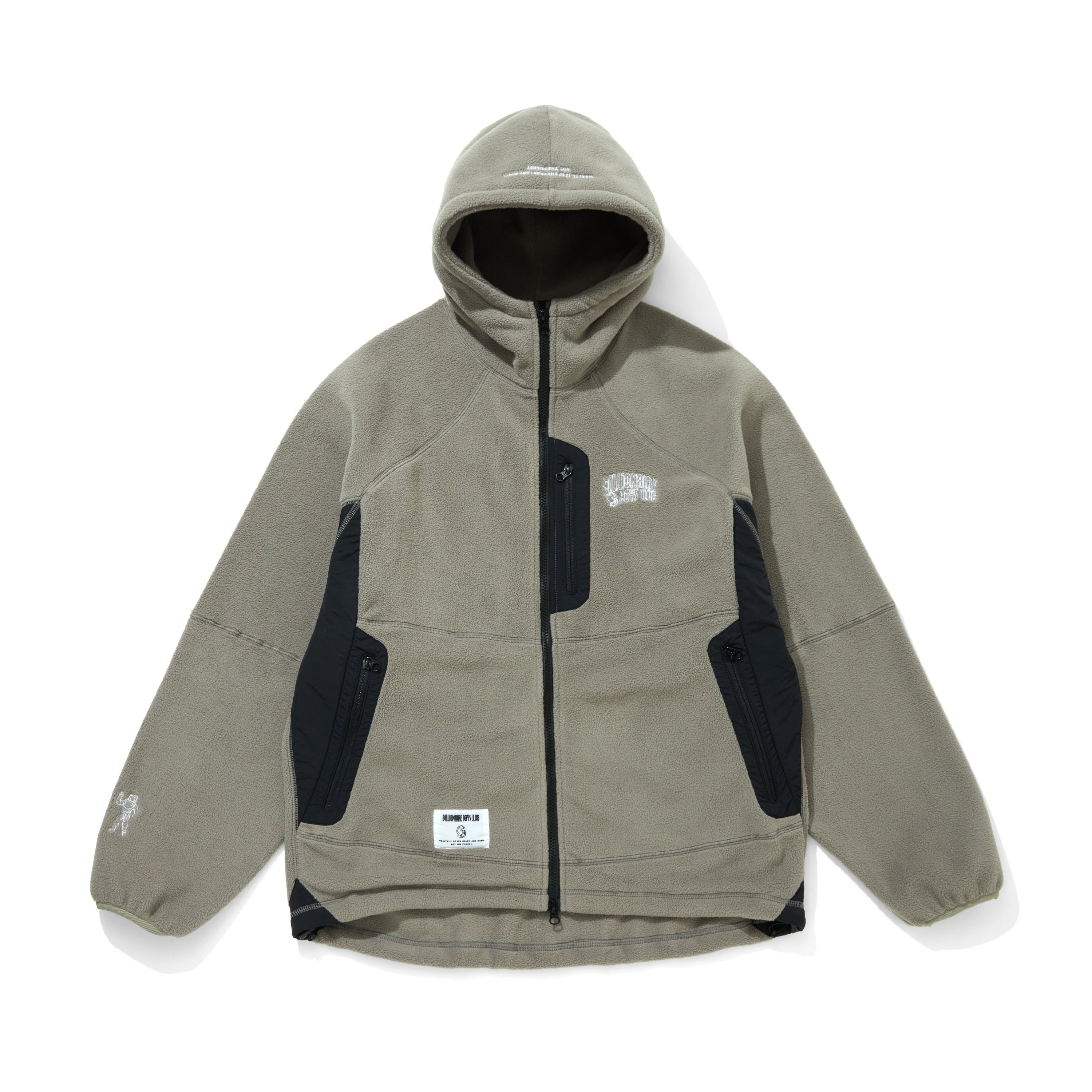 画像をギャラリービューアに読み込む, Embridery Logo Fleece Hoodie Blouson
