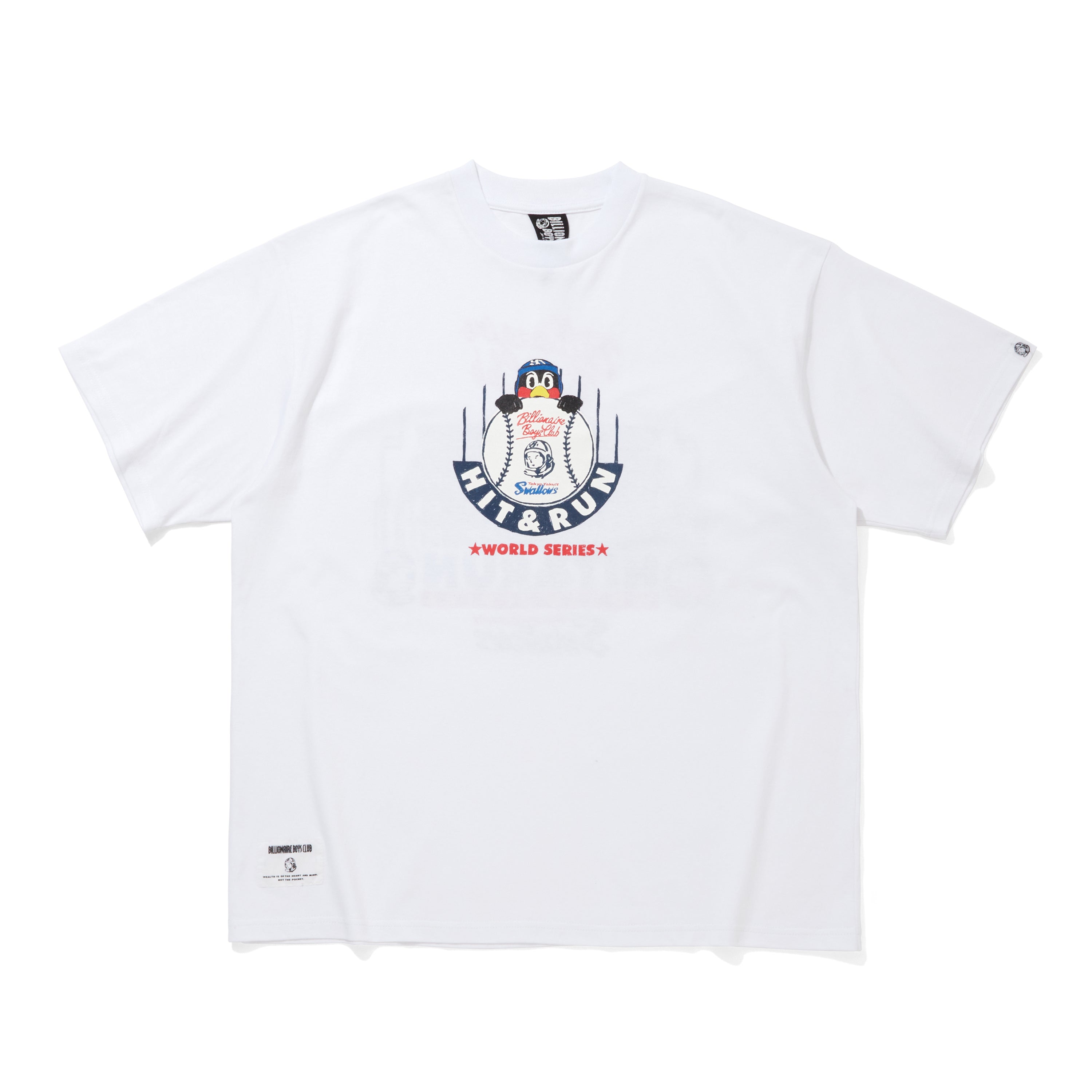 ゆうたんさん専用　BBC billionaire boys Club BILLIONAIRE BOYS CLUB xTOKYO YAKULT SWALLOWS COTTON T-SHIRT#1