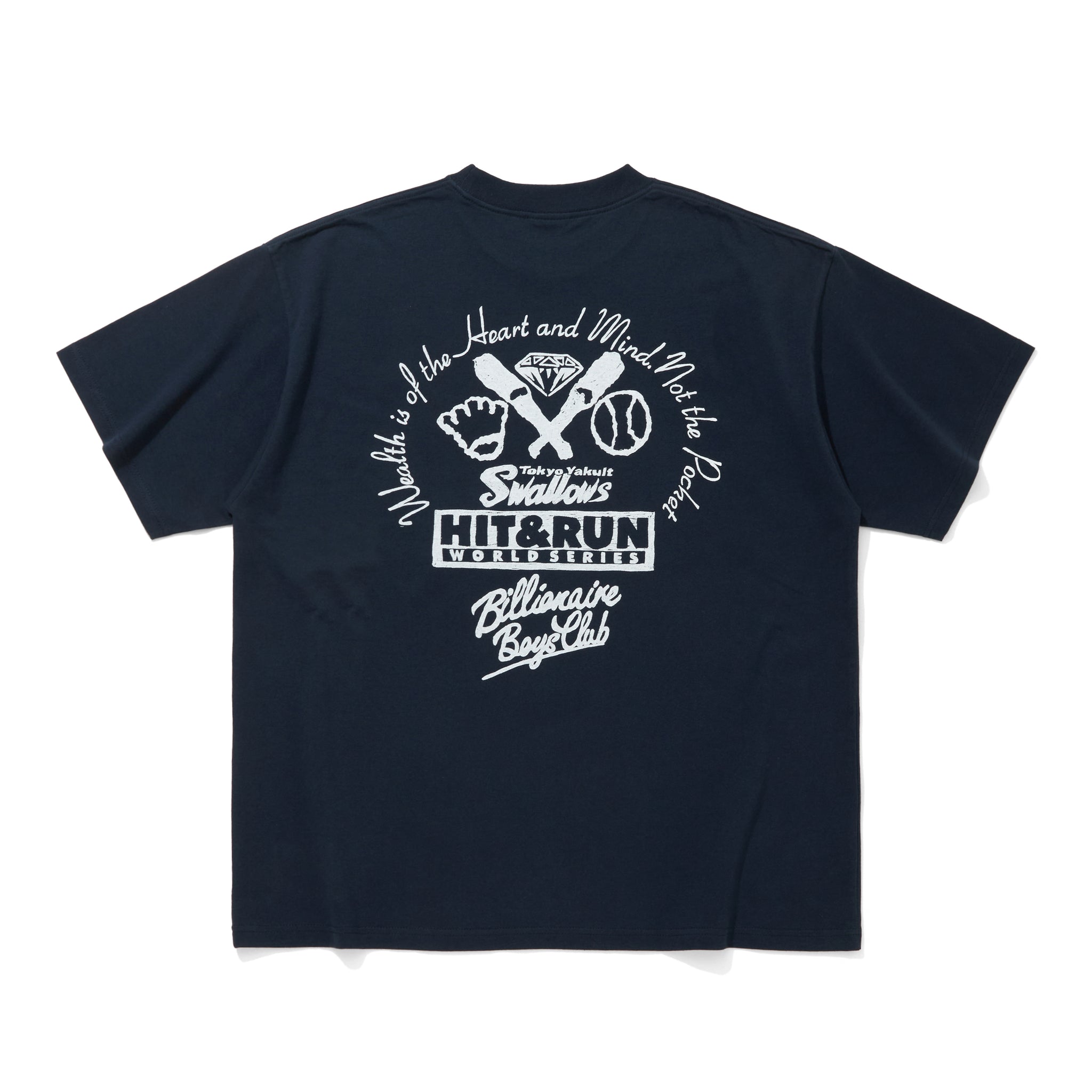 BILLIONAIRE BOYS CLUB xTOKYO YAKULT SWALLOWS COTTON T-SHIRT#2