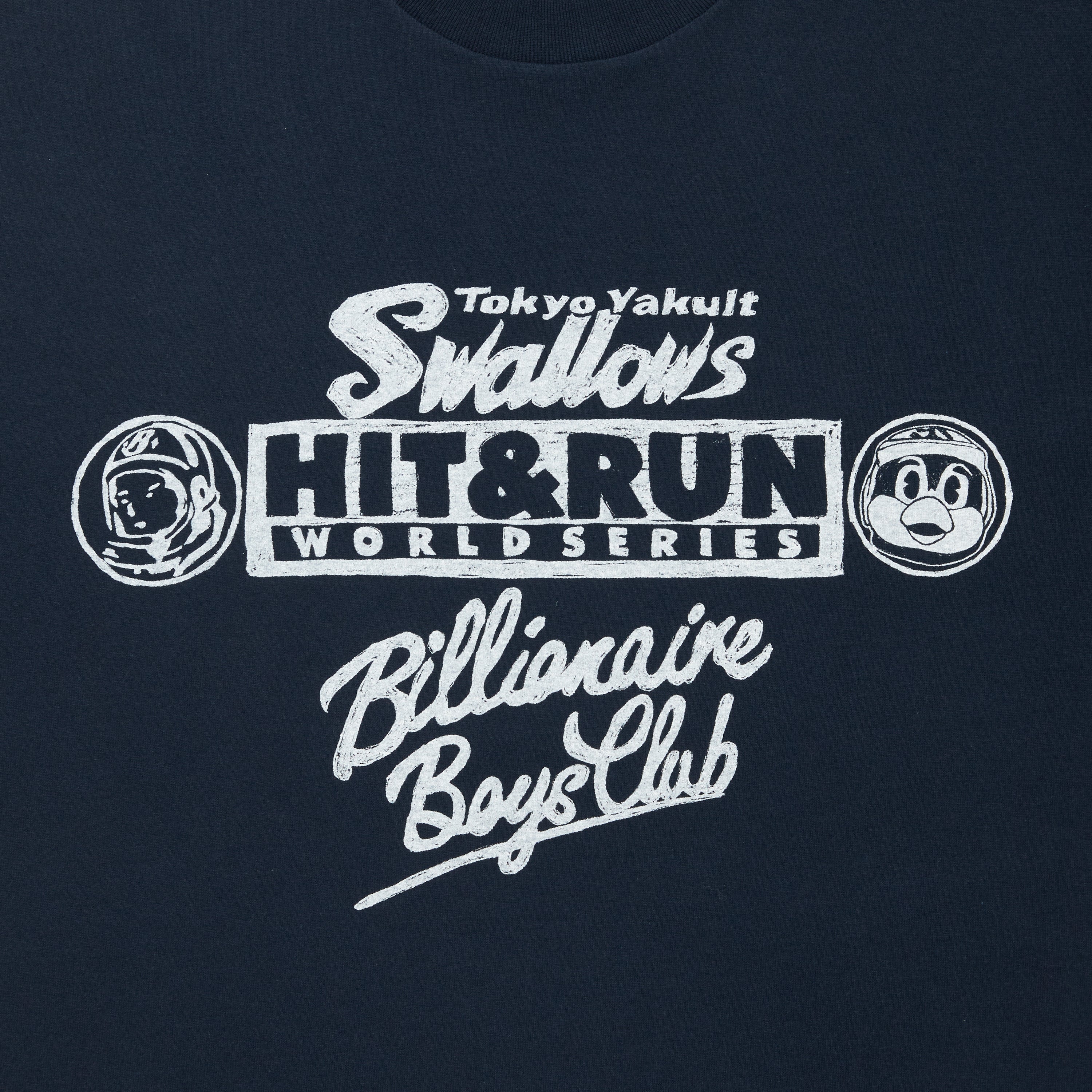 画像をギャラリービューアに読み込む, BILLIONAIRE BOYS CLUB xTOKYO YAKULT SWALLOWS  COTTON T-SHIRT#2

