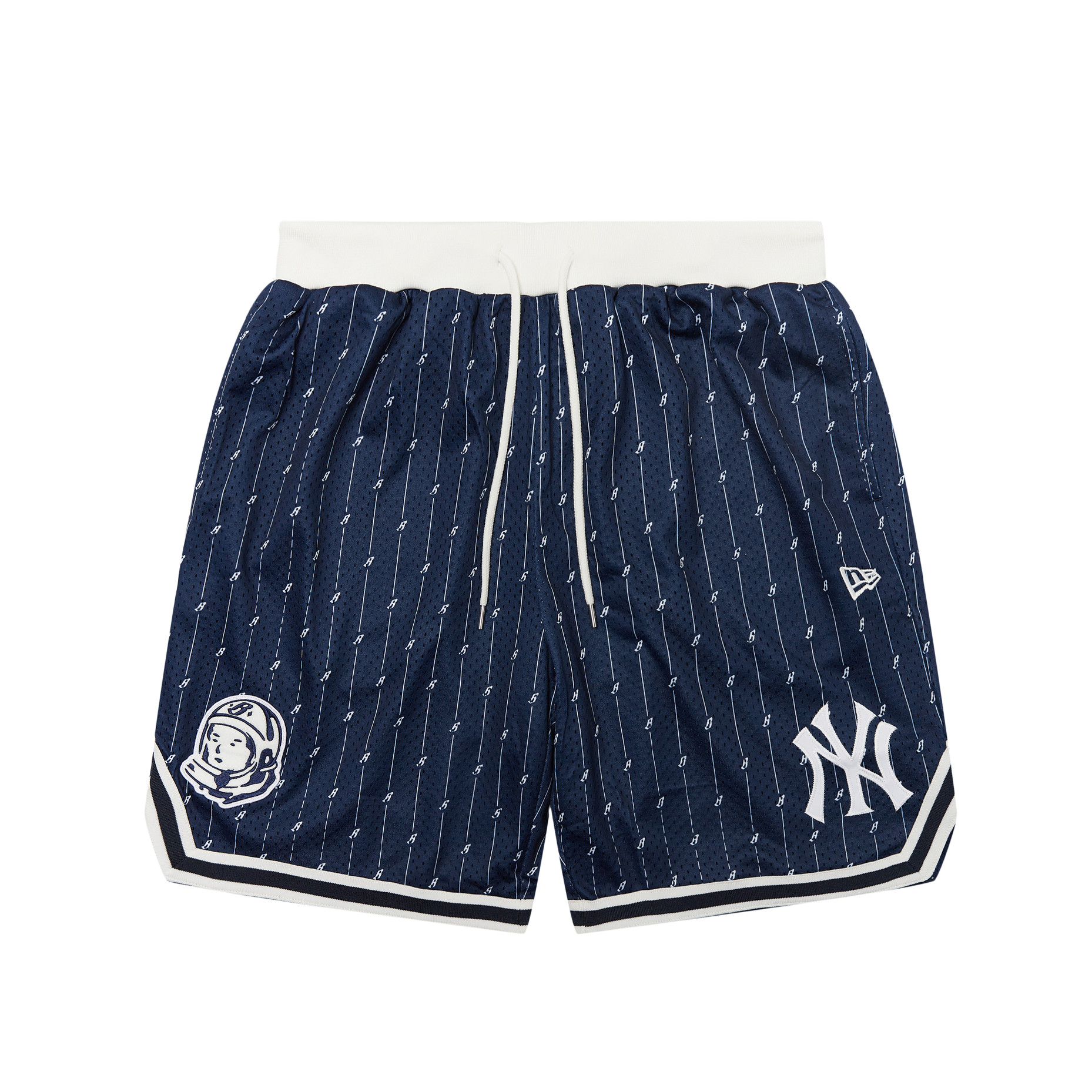 Load image into Gallery viewer, BILLIONAIRE BOYS CLUB × NEW YORK YANKEES NY YANKEES PINSTRIPE MESH SHORT
