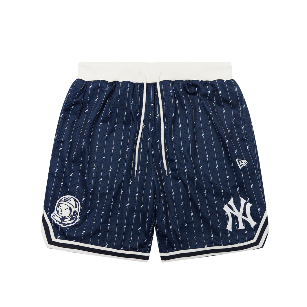 BILLIONAIRE BOYS CLUB × NEW YORK YANKEES NY YANKEES PINSTRIPE MESH SHORT