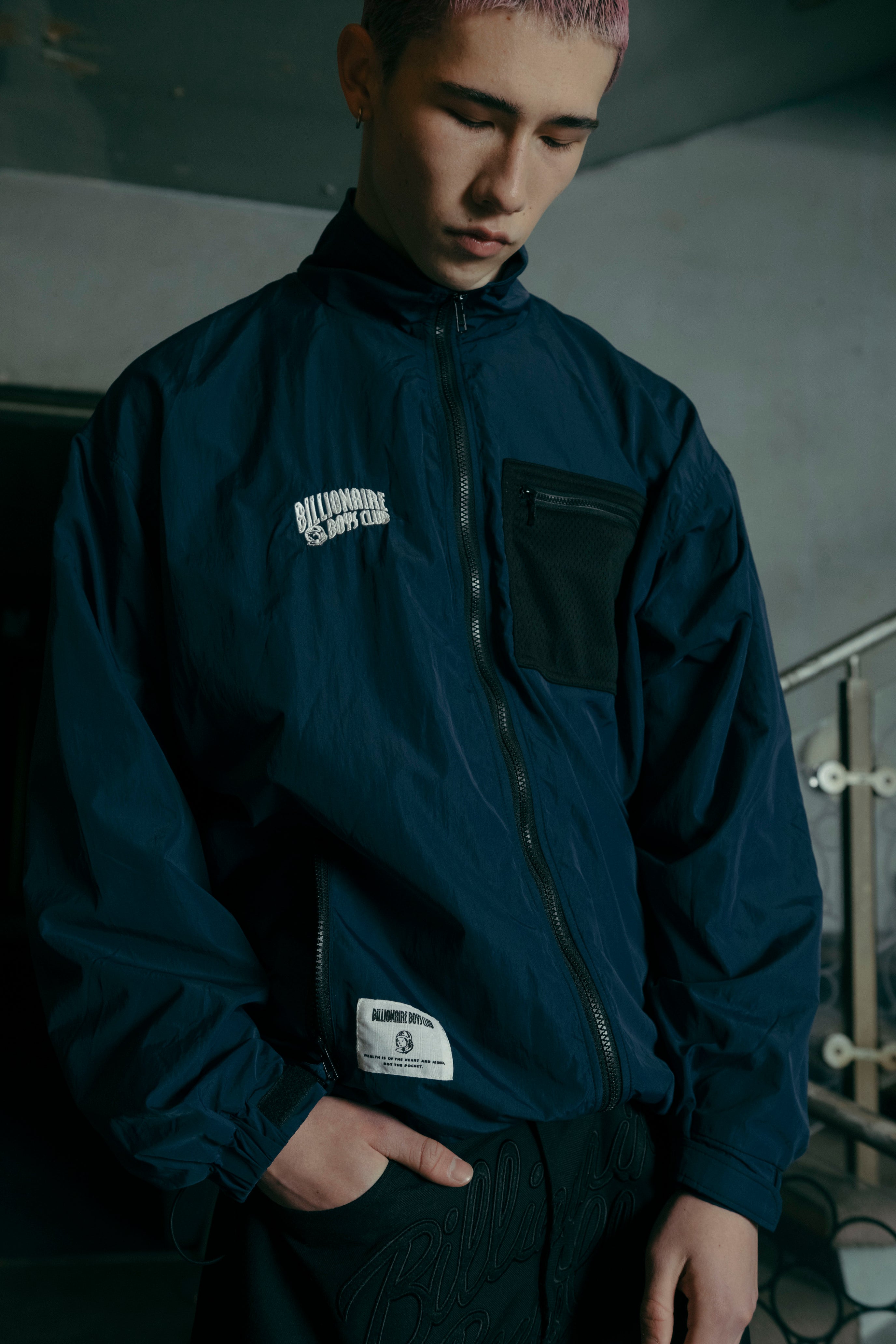 画像をギャラリービューアに読み込む, Mesh Pocket Nylon Jacket
