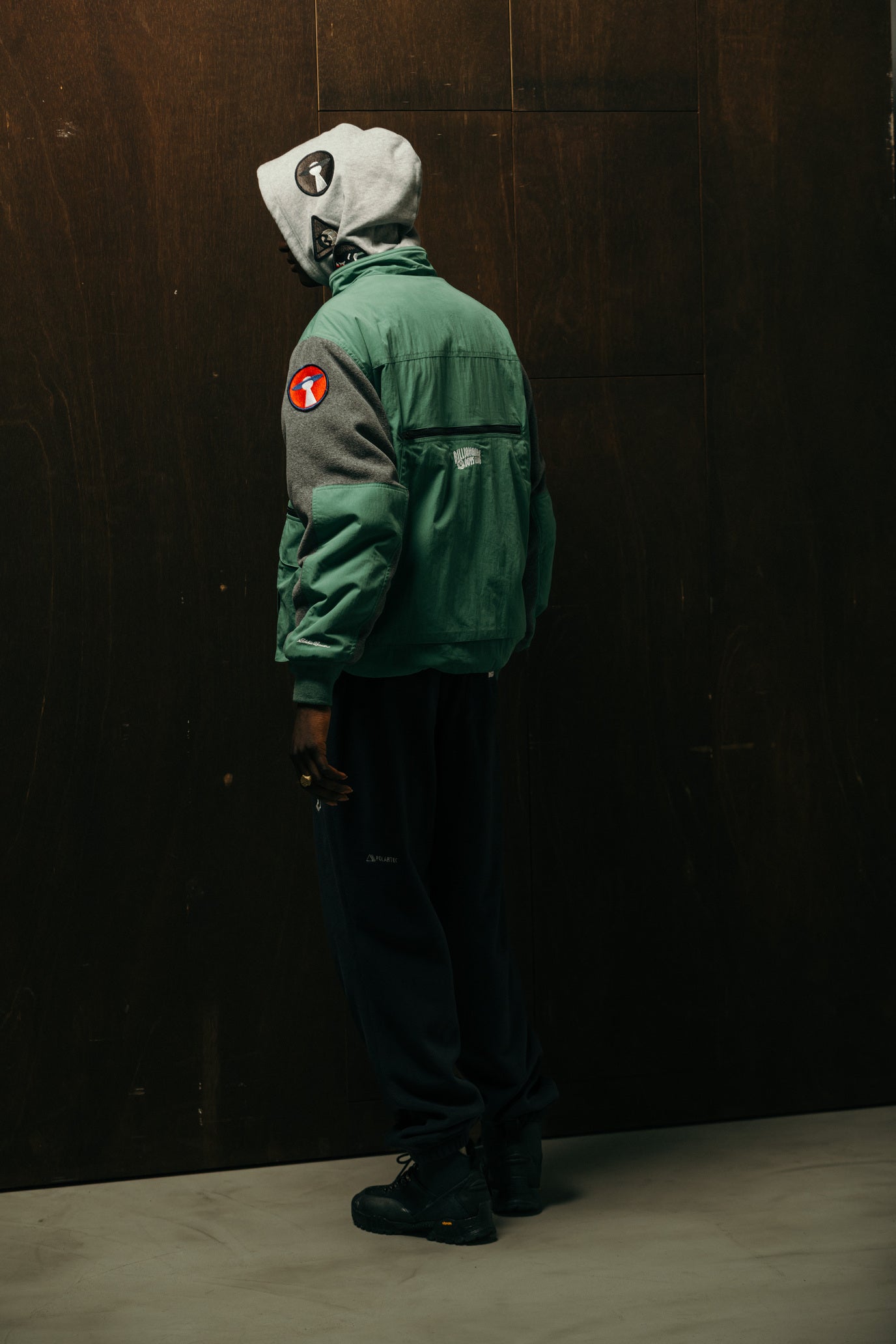 画像をギャラリービューアに読み込む, BILLIONAIRE BOYS CLUB x EDDIE BAUER POLARTEC FLEECE HUNTING JACKET
