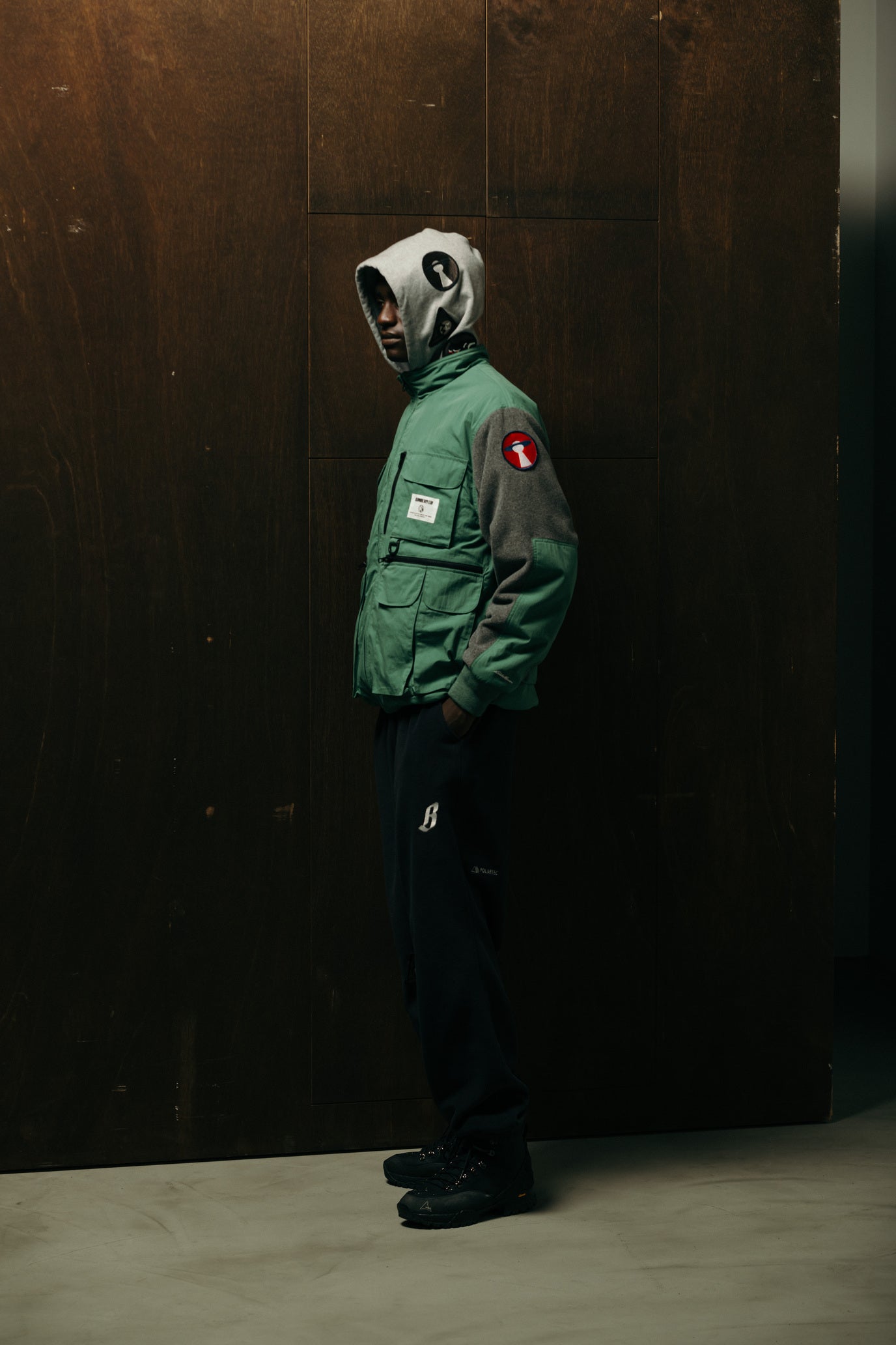 画像をギャラリービューアに読み込む, BILLIONAIRE BOYS CLUB x EDDIE BAUER POLARTEC FLEECE HUNTING JACKET
