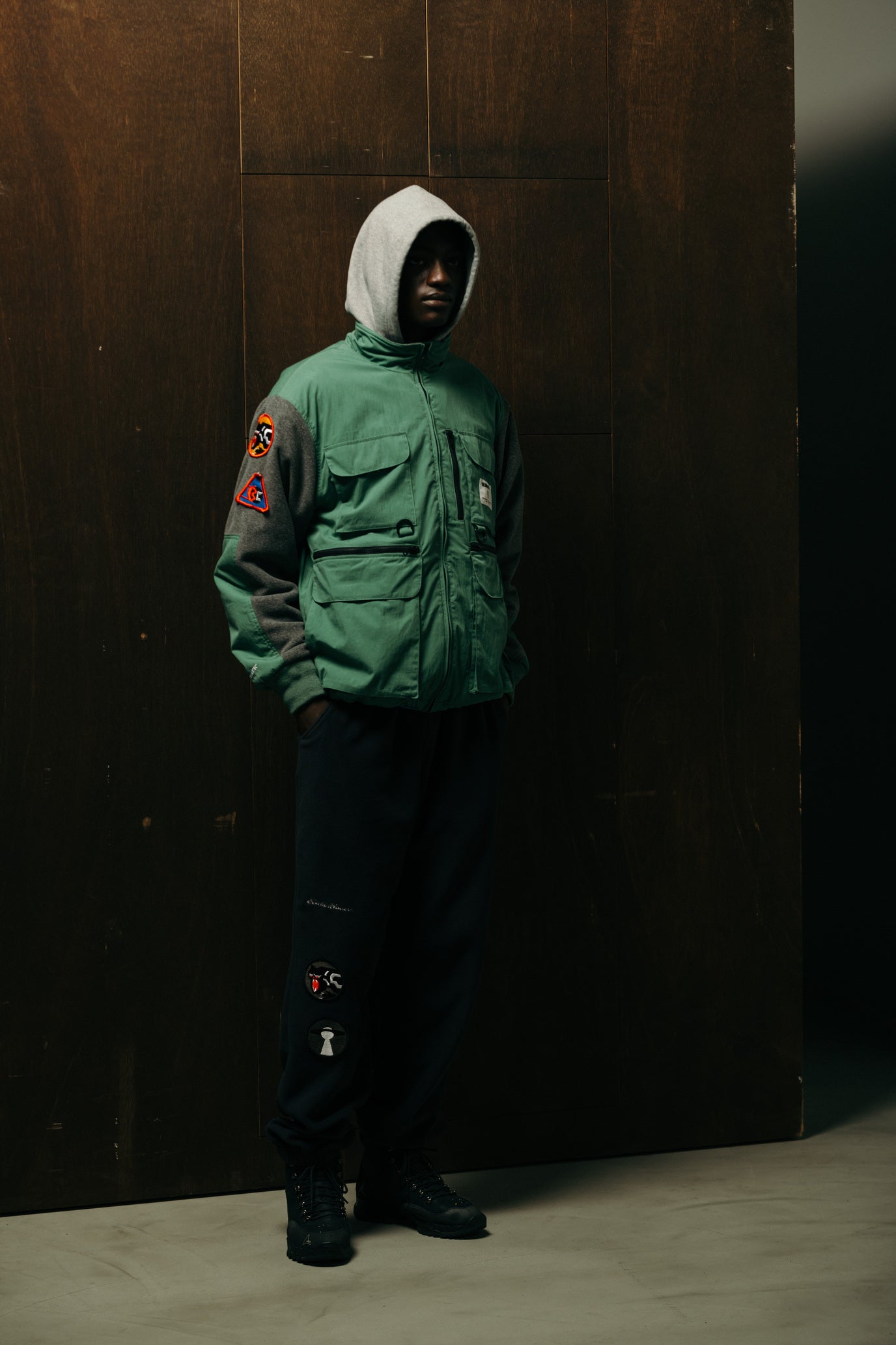 画像をギャラリービューアに読み込む, BILLIONAIRE BOYS CLUB x EDDIE BAUER POLARTEC FLEECE HUNTING JACKET
