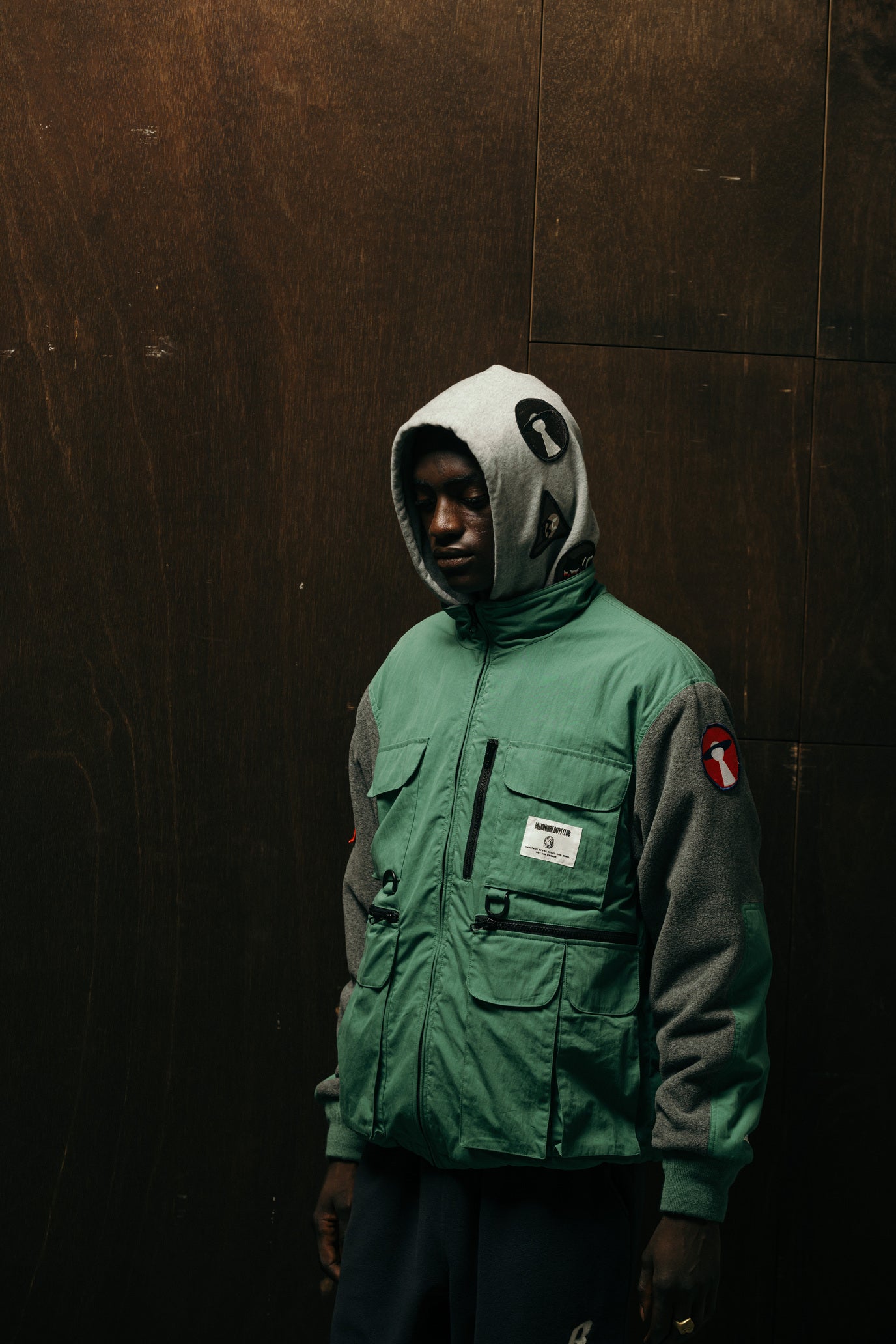 画像をギャラリービューアに読み込む, BILLIONAIRE BOYS CLUB x EDDIE BAUER POLARTEC FLEECE HUNTING JACKET
