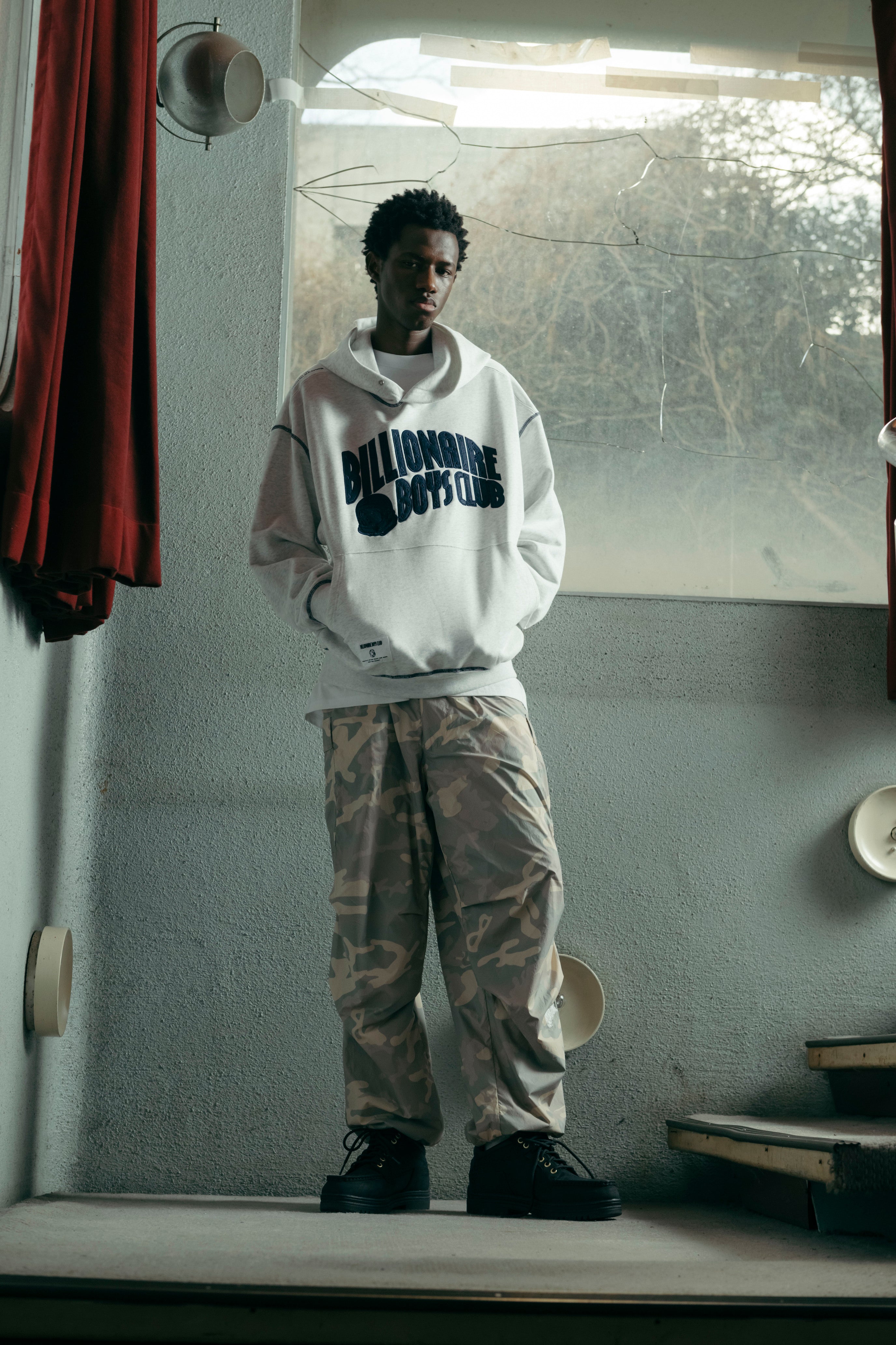 Load image into Gallery viewer, Nylon Wide Cargo Pants
