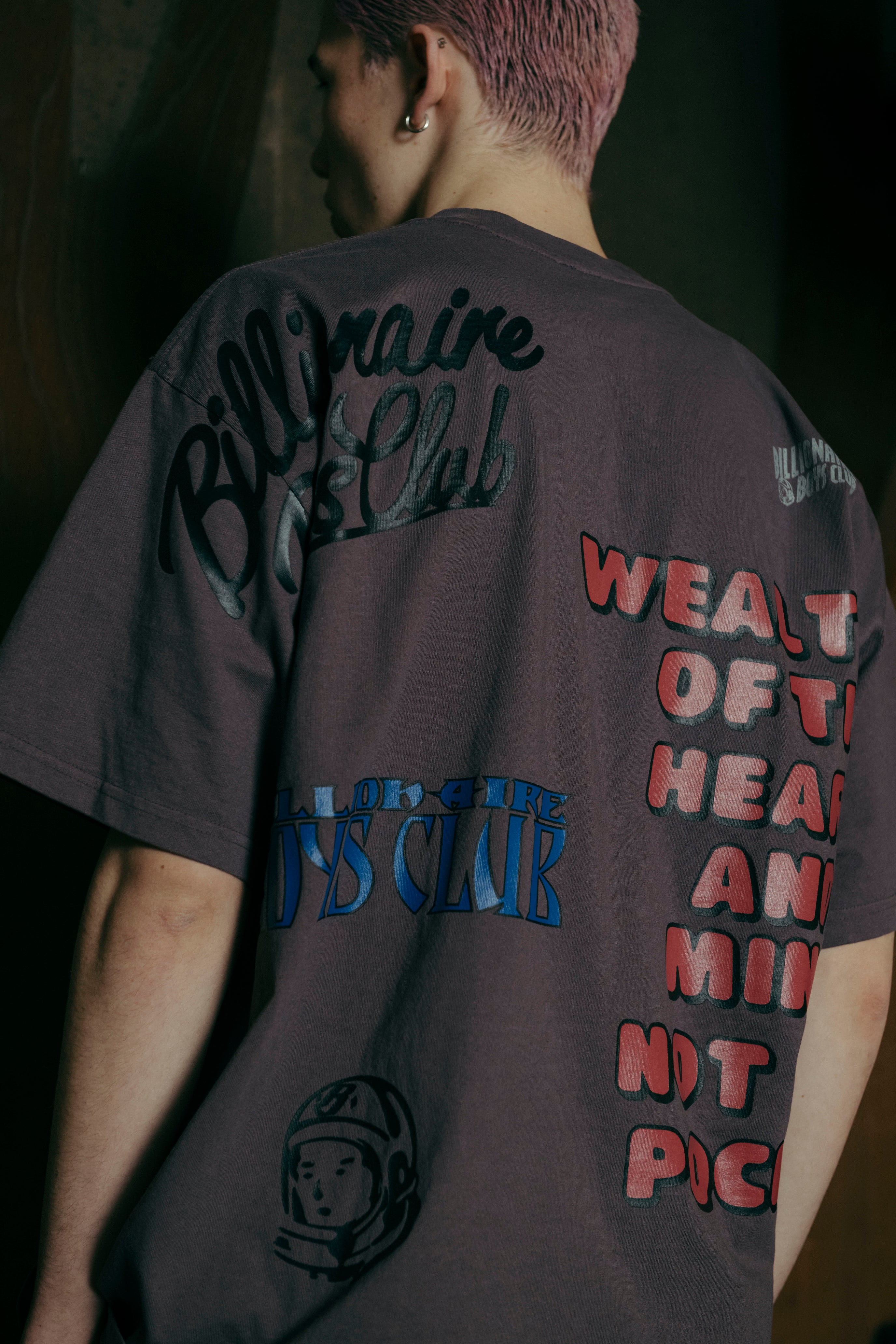 画像をギャラリービューアに読み込む, Gament Dye Cotton T-shirt_Scrap
