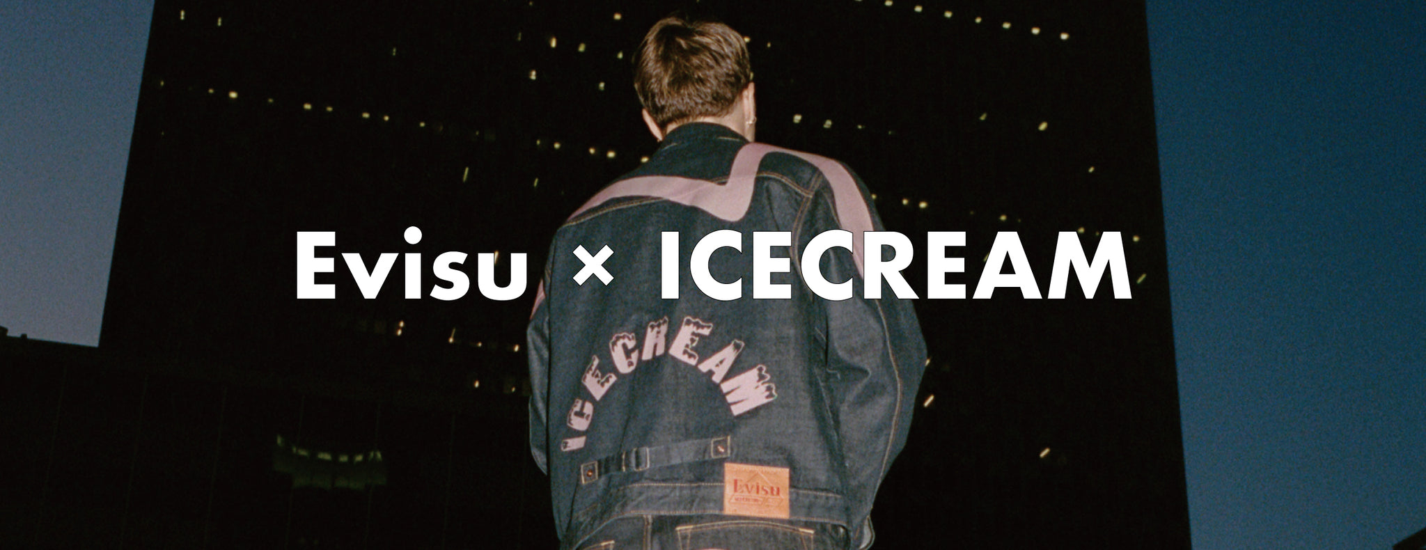 ＊ICECREAM BBC ローラーウエイター 袖ワッペン デニムジャケット M ICECREAM BBC ローラーウエイター 袖ワッペン デニムジャケット M