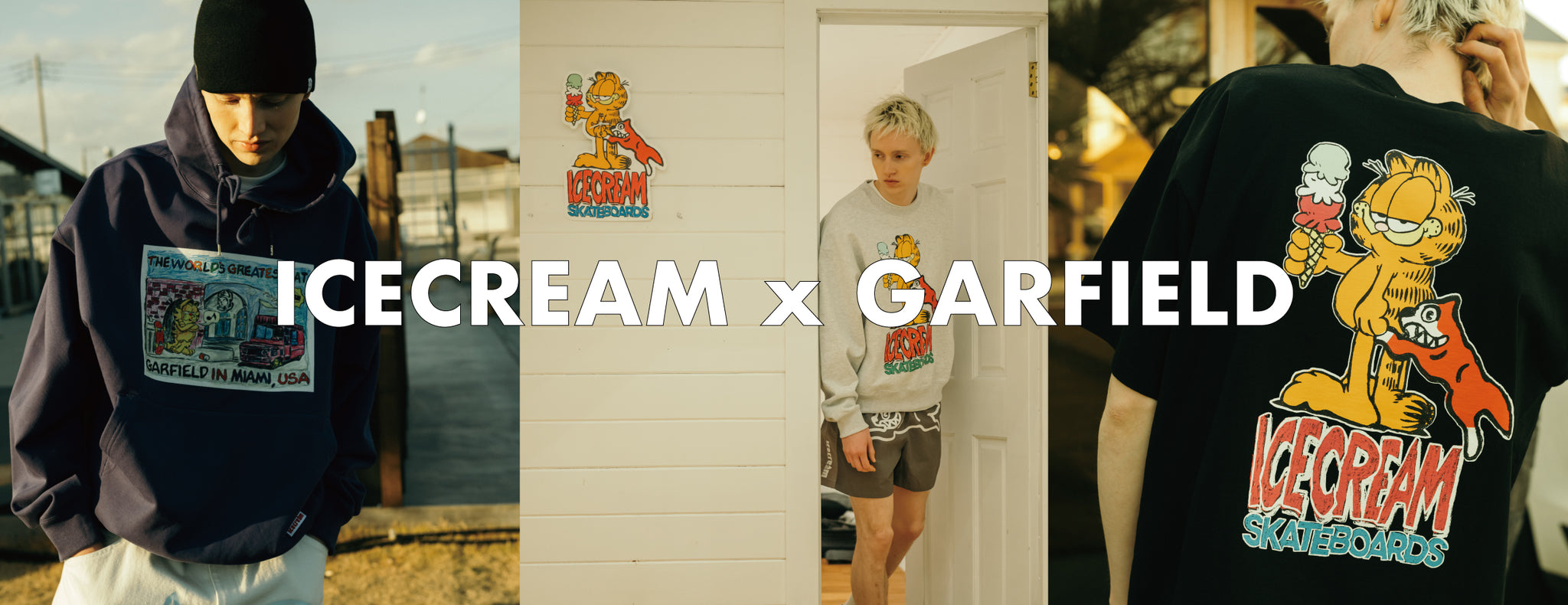 ＊ICECREAM BBC ローラーウエイター 袖ワッペン デニムジャケット M ICE CREAM - ＊ICECREAM BBC ローラーウエイター 袖ワッペン
