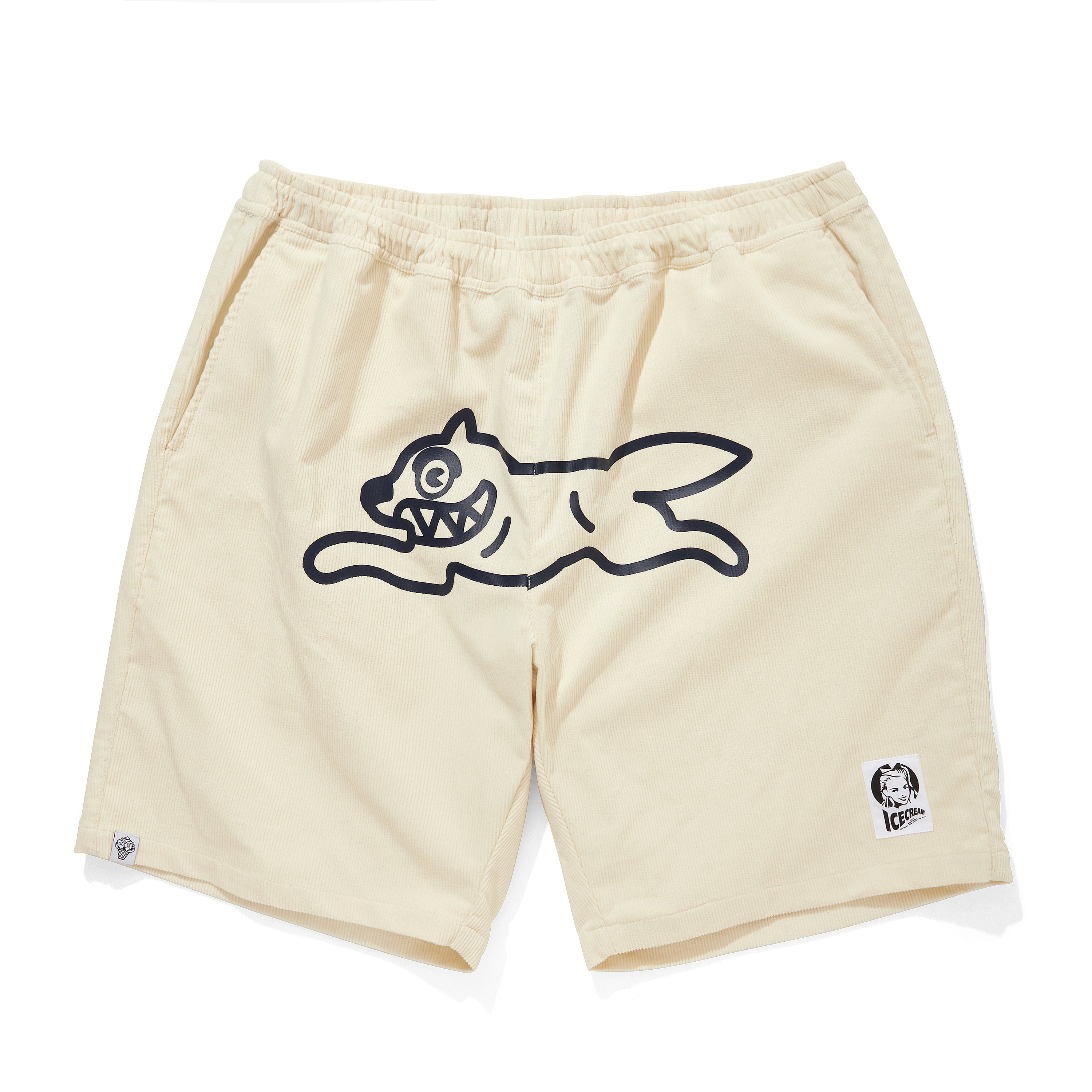 Load image into Gallery viewer, CORDUROY EASY SHORTS RUNNING DOG
