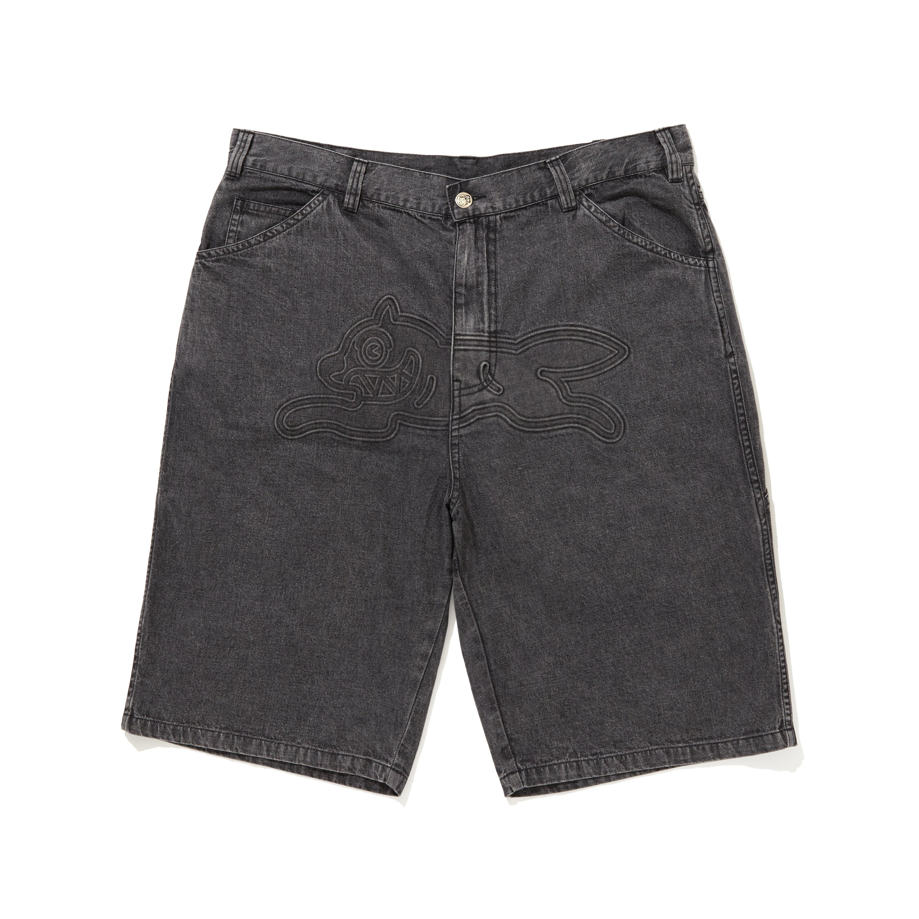 EMBOSS LOGO DENIM SHORTS – BILLIONAIRE BOYS CLUB / ICECREAM 