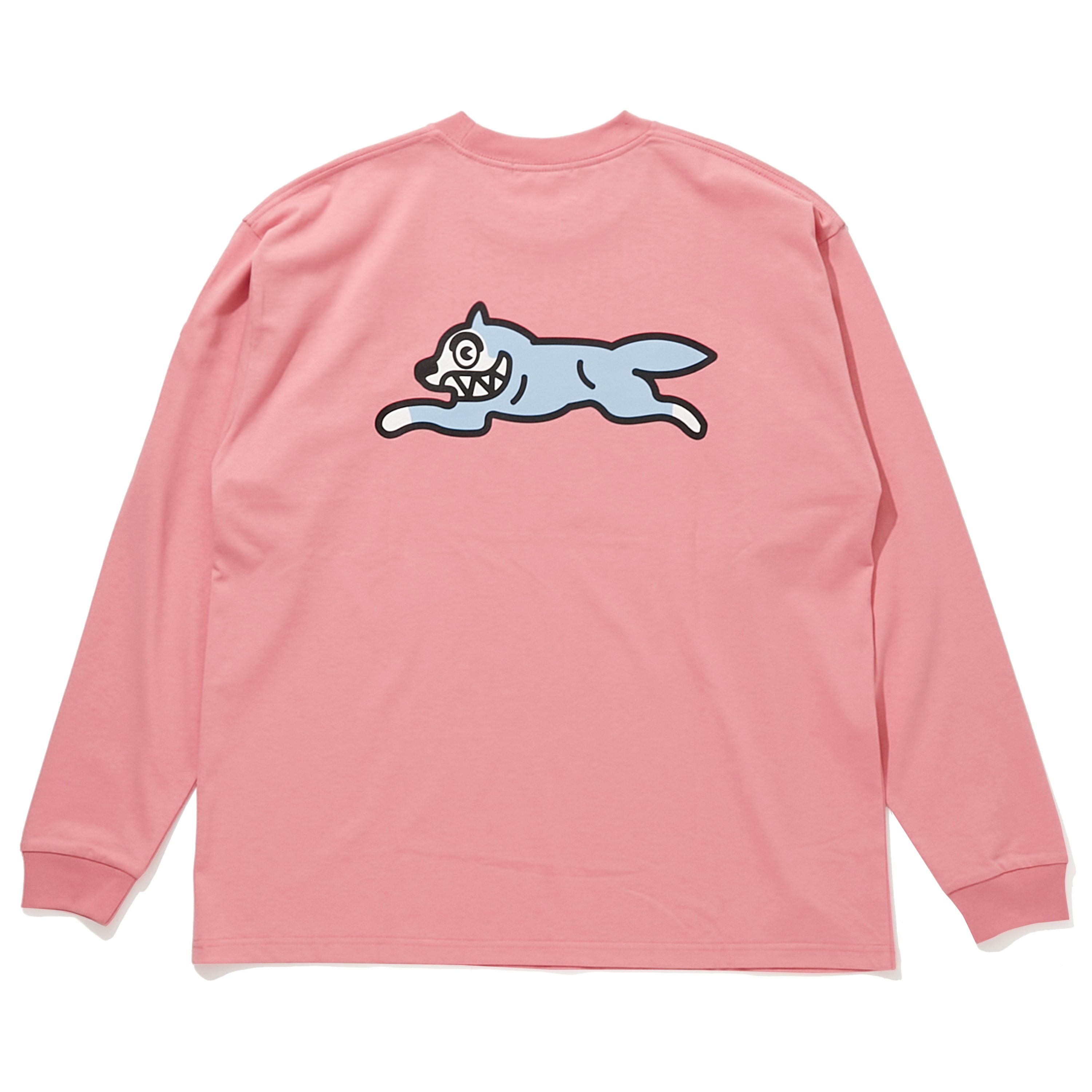 Load image into Gallery viewer, EMBROIDERED LOGO COTTON L/S T-SHIRT RUNNING DOG
