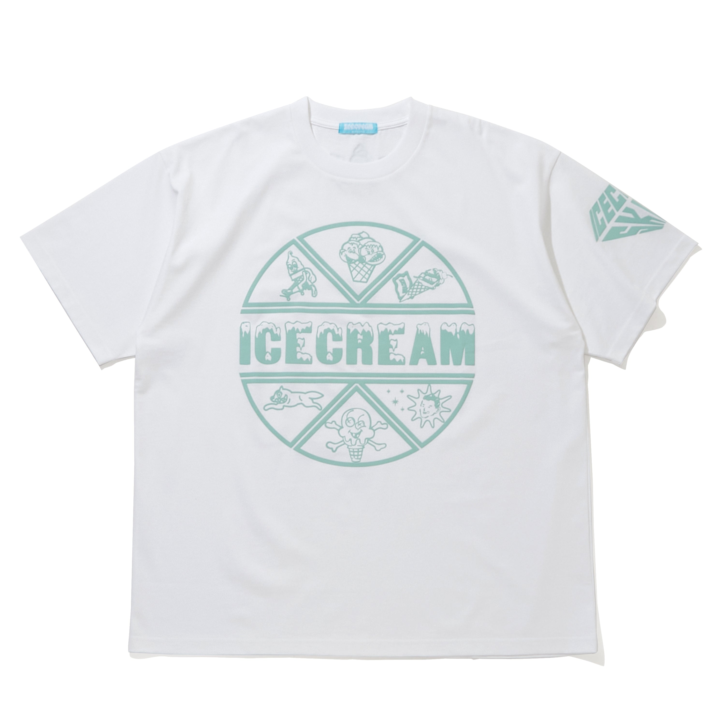 Load image into Gallery viewer, PUFF PRINT COTTON T-SHIRT_ICECREAM
