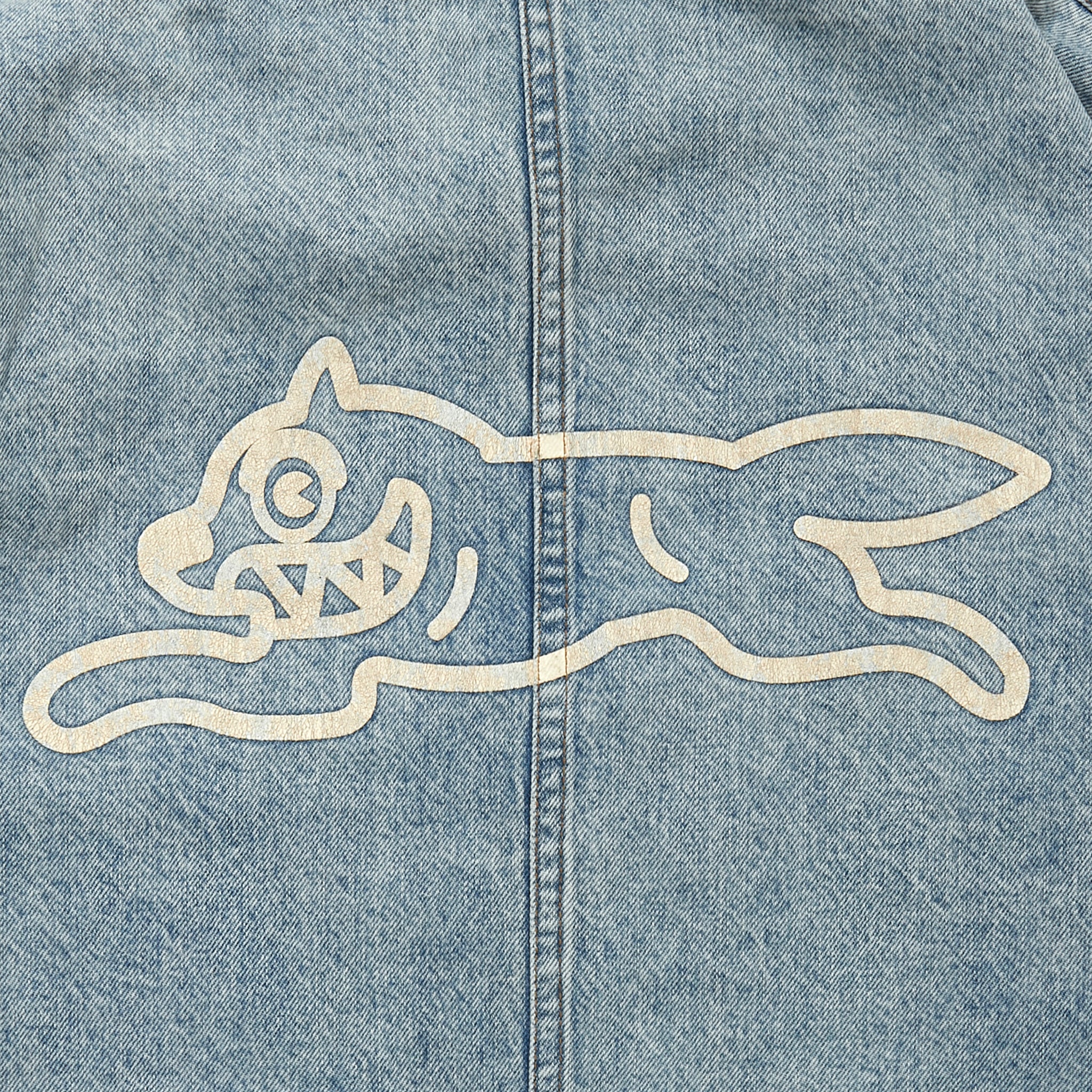 ビリオネアボーイズクラブ デニム刺繍 フロントドッグ｜ファッション