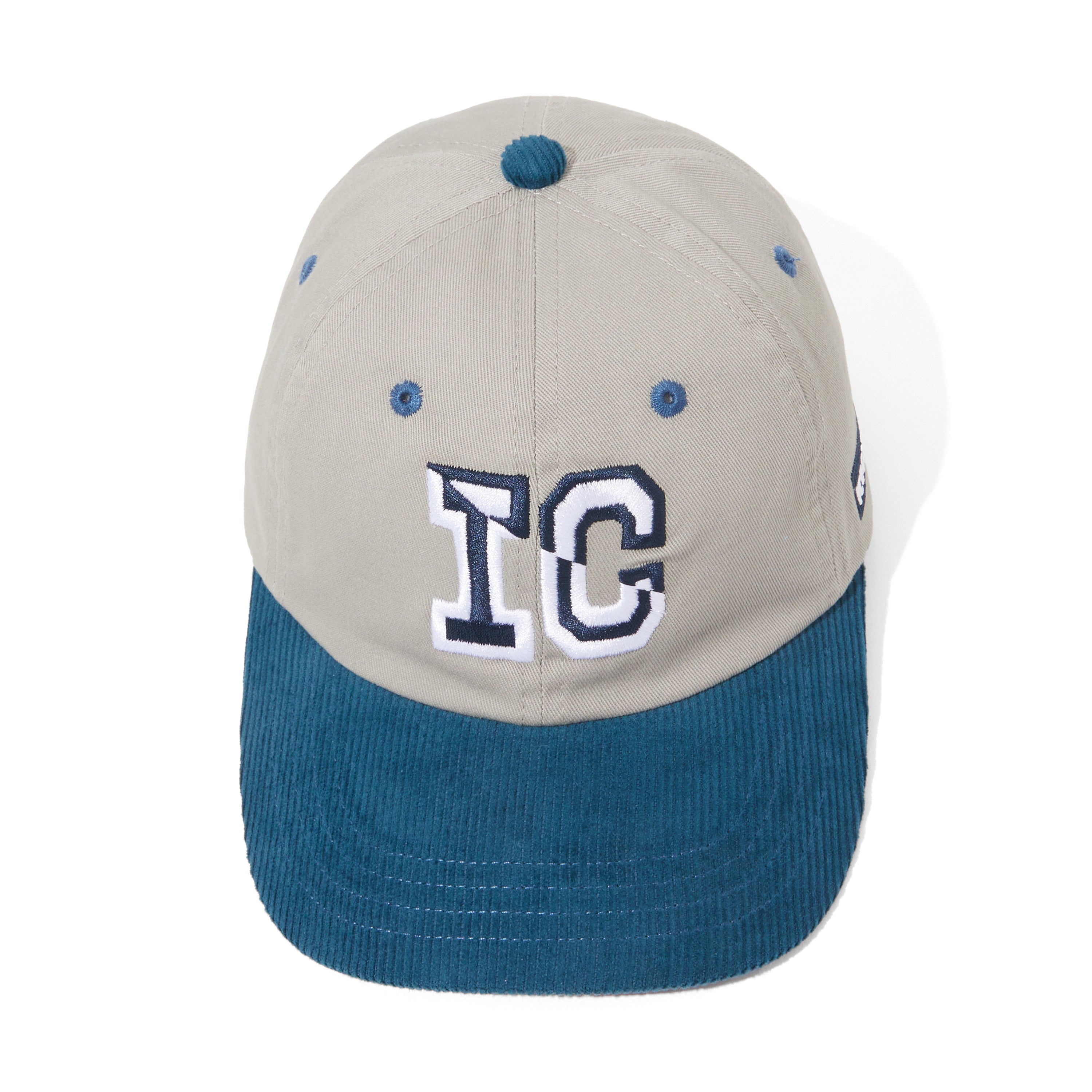 Load image into Gallery viewer, EMBROIDERED LOGO WASHED COTTON TWILL&amp;CORDUROY CAP
