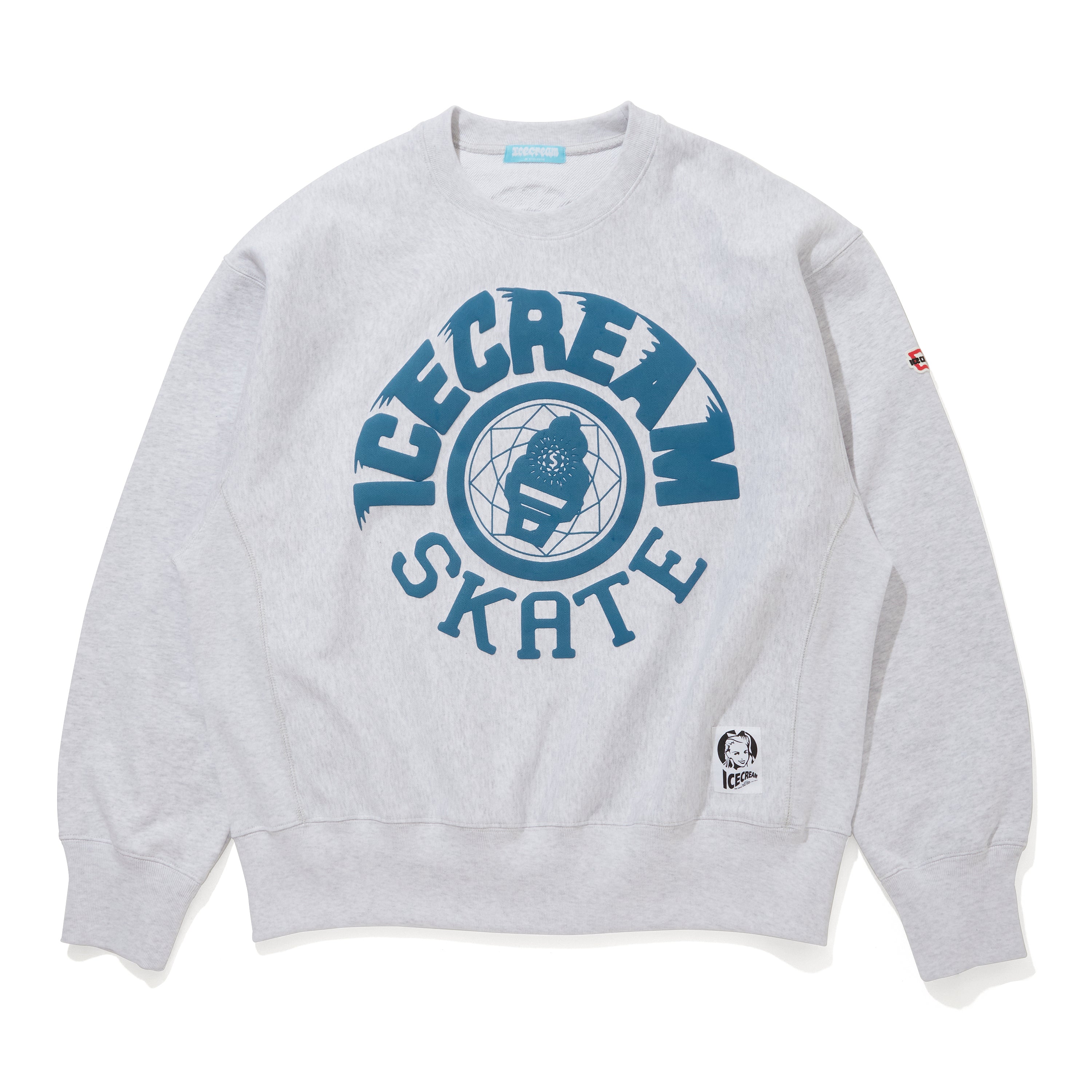 画像をギャラリービューアに読み込む, PUFF PRINT SWEATSHIRT ICECREAM SKATE
