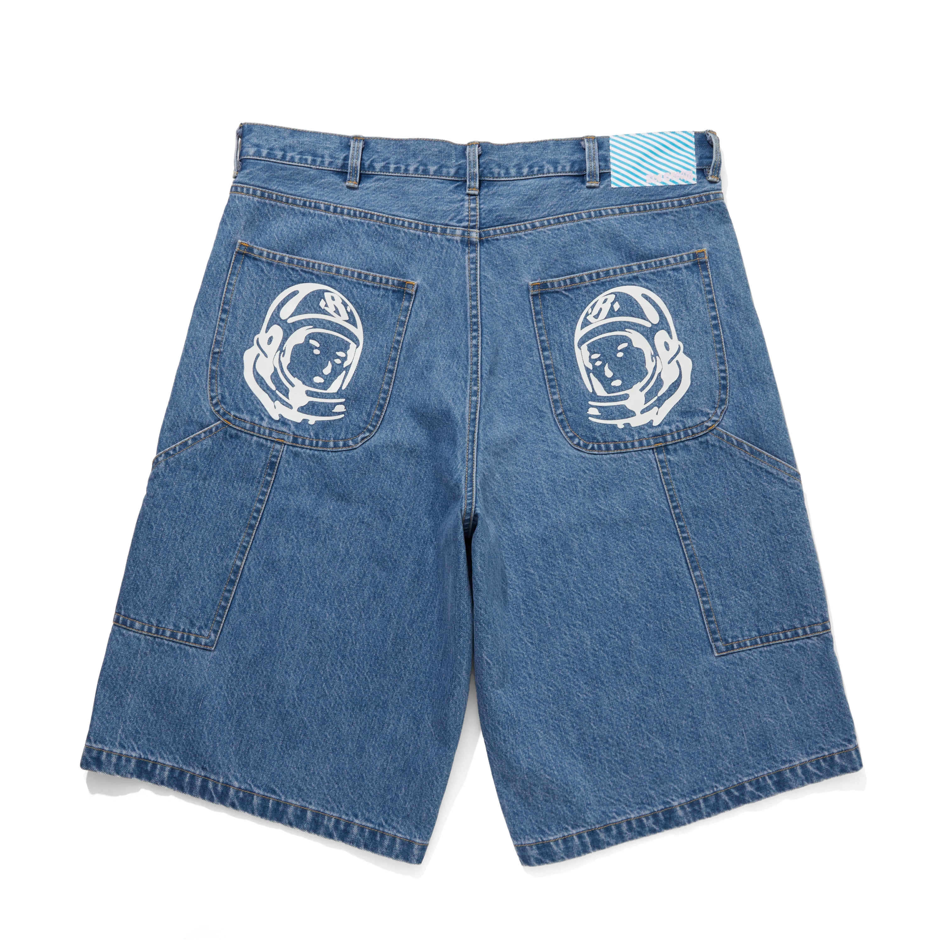 画像をギャラリービューアに読み込む, WASHED DENIM BAGGY SHORTS
