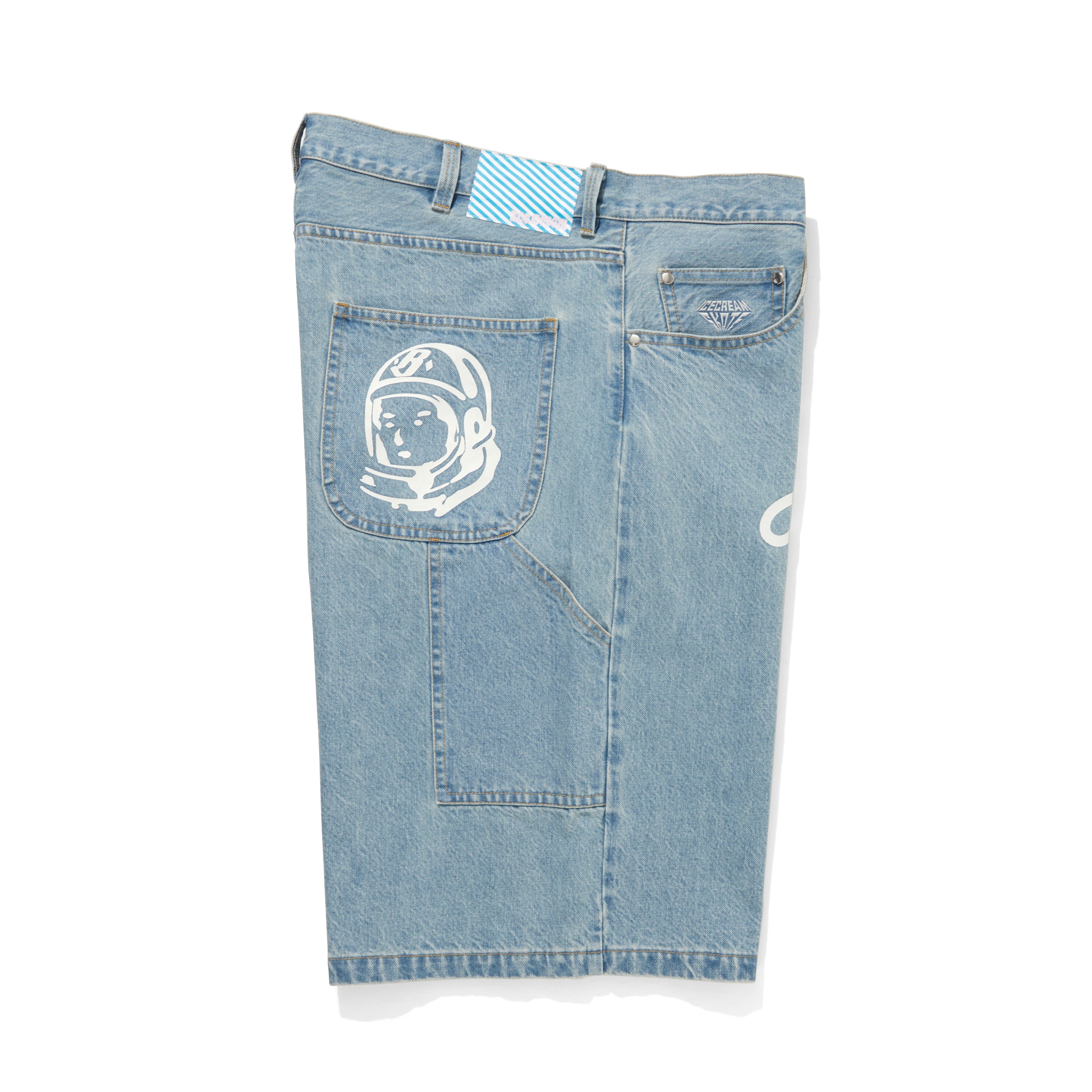 Load image into Gallery viewer, WASHED DENIM BAGGY SHORTS
