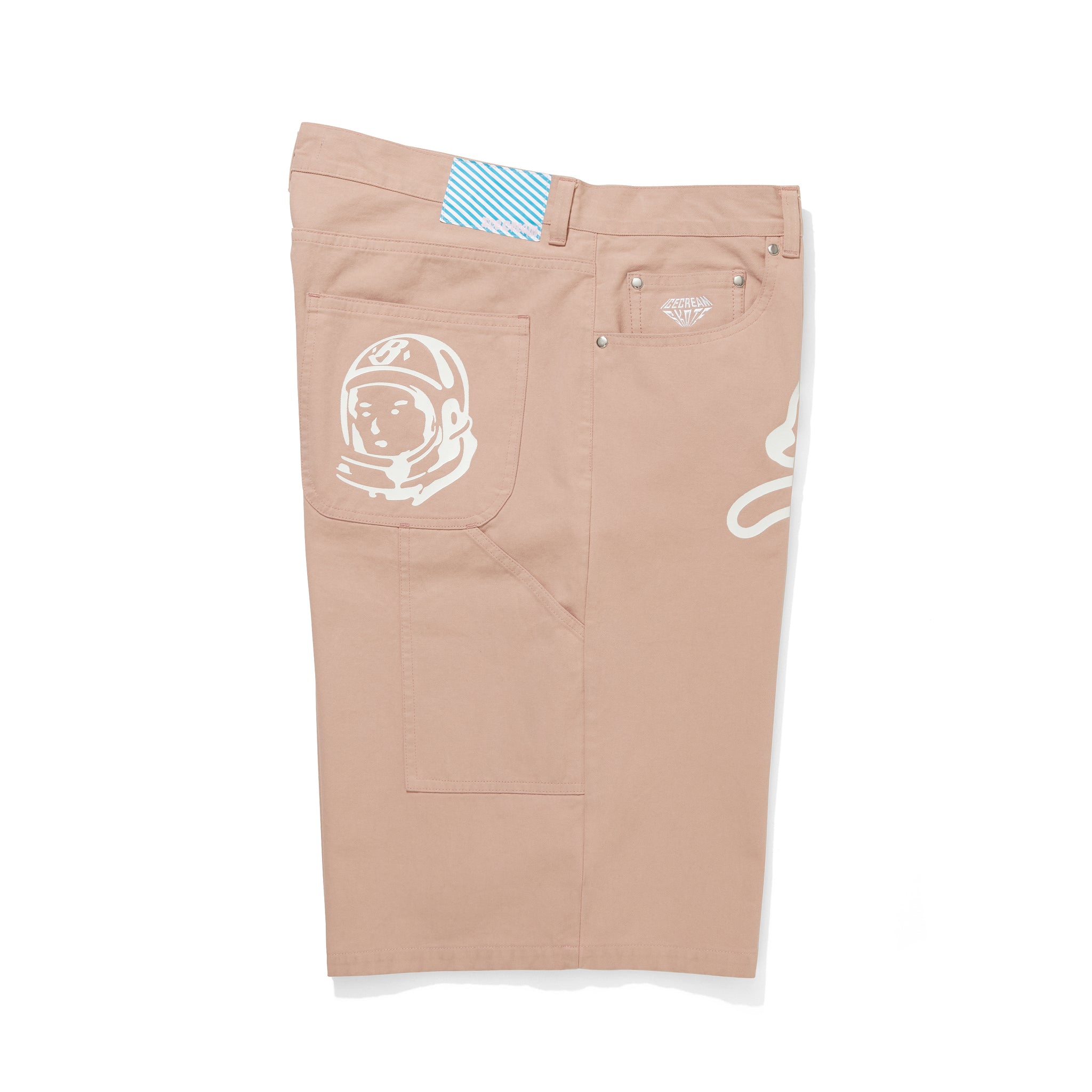 COTTON TWILL BAGGY SHORTS – BILLIONAIRE BOYS CLUB / ICECREAM