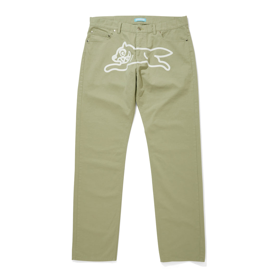 COTTON TWILL PANTS