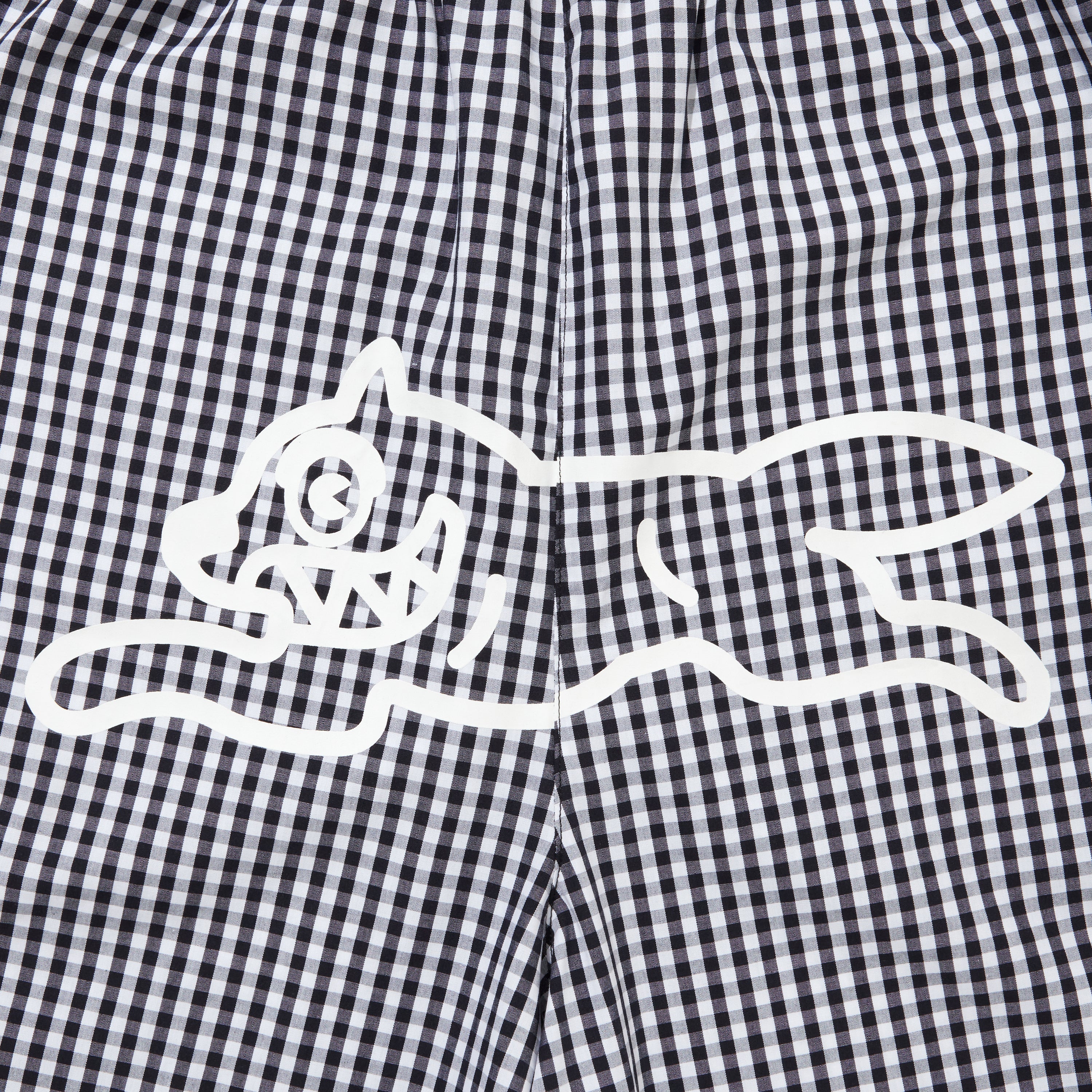 Load image into Gallery viewer, GINGHAM CHECK EASY SHORTS RUNNING DOG
