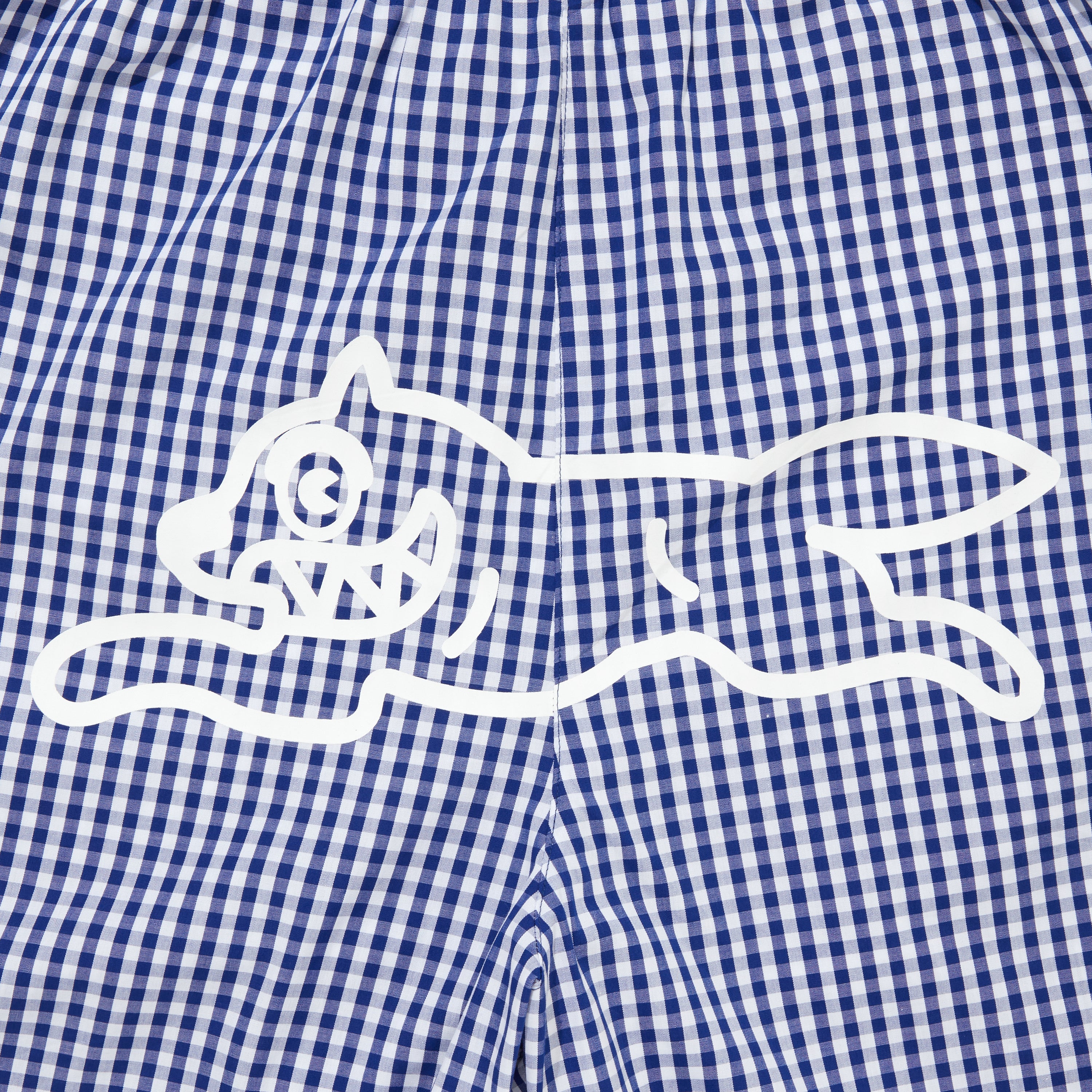 Load image into Gallery viewer, GINGHAM CHECK EASY SHORTS RUNNING DOG
