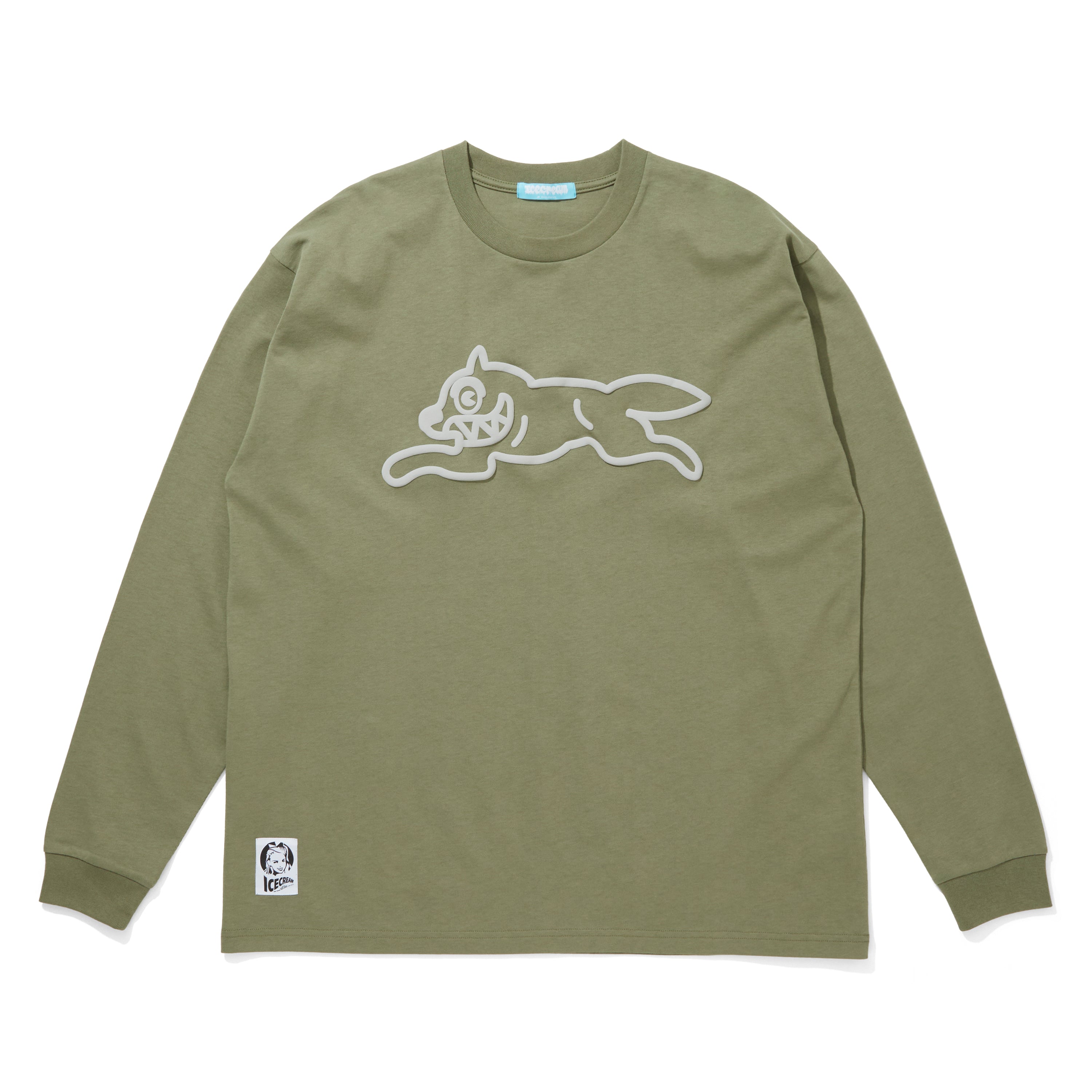 画像をギャラリービューアに読み込む, COTTON LS T-SHIRT RUNNING DOG
