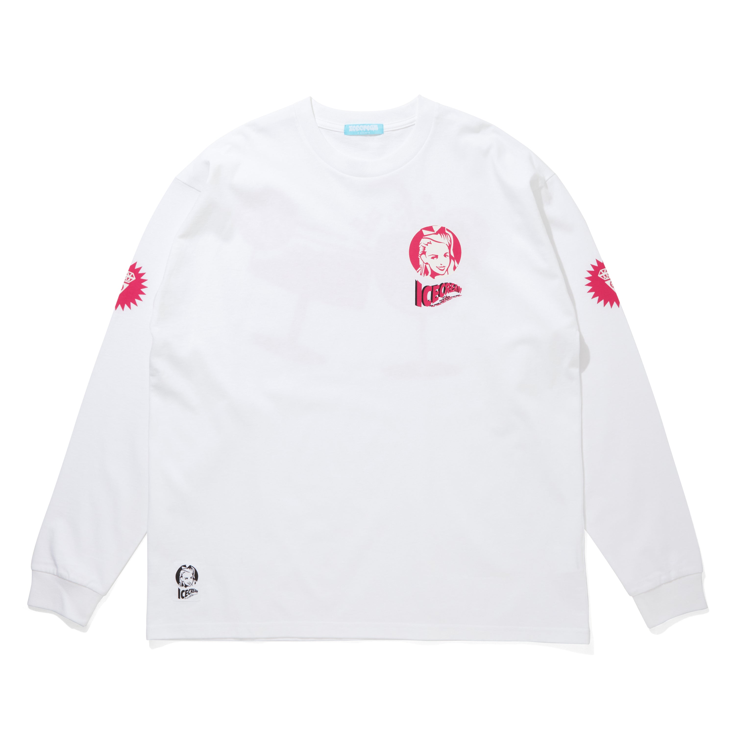 画像をギャラリービューアに読み込む, COTTON LS T-SHIRT ICECREAM
