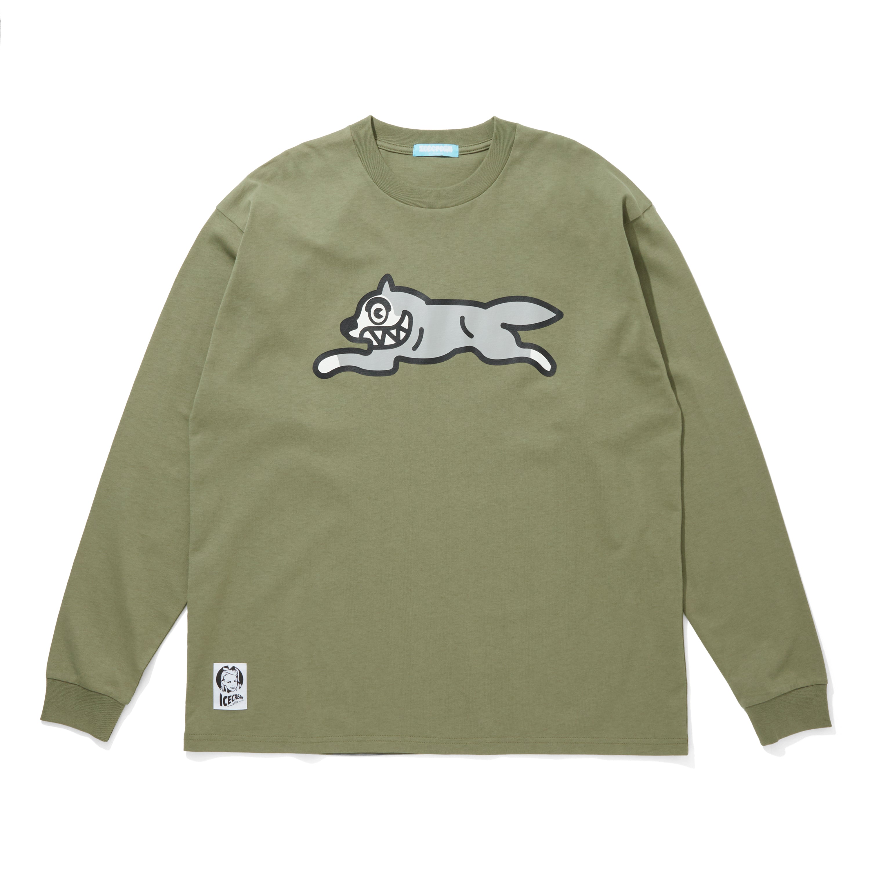 画像をギャラリービューアに読み込む, COTTON LS T-SHIRT RUNNING DOG
