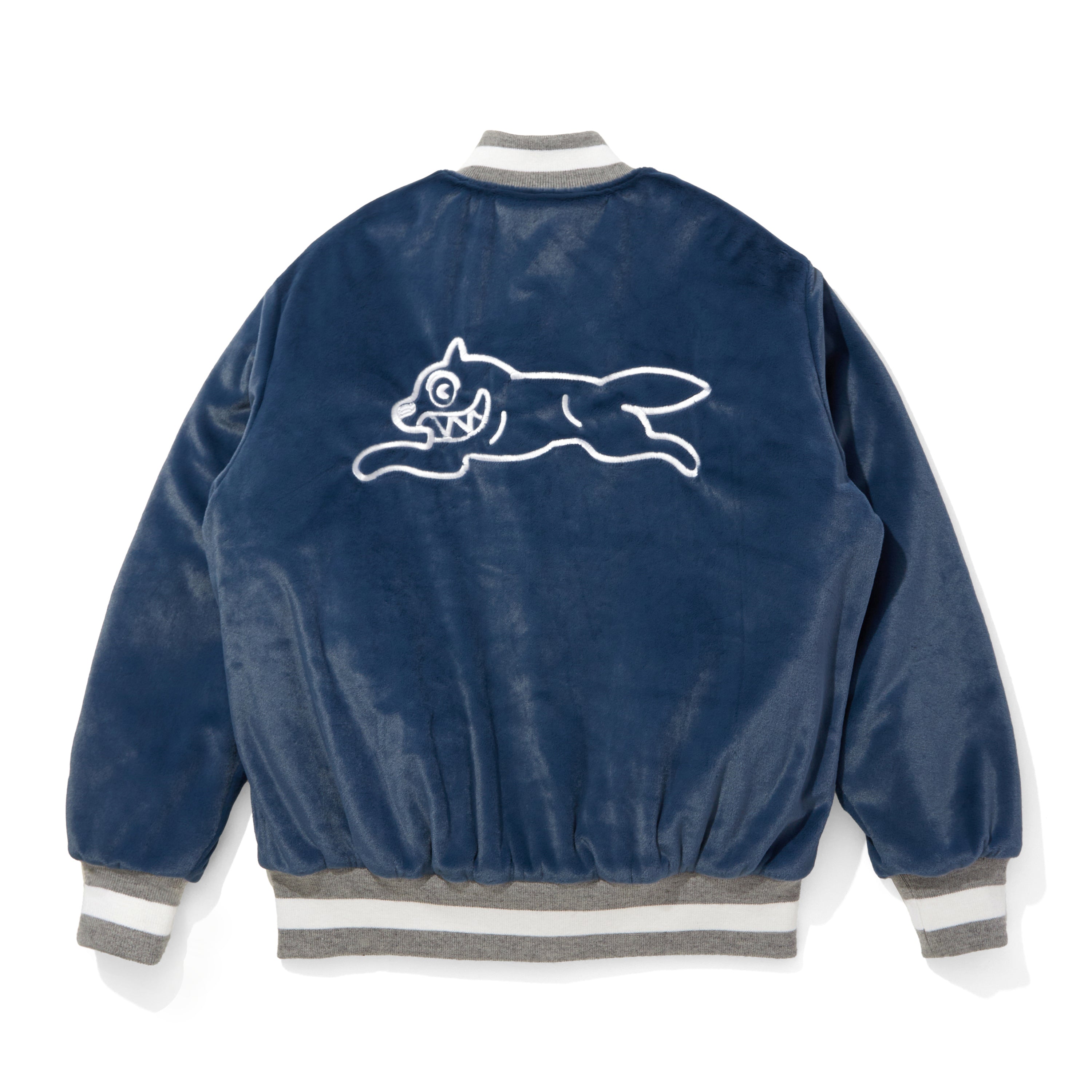 Load image into Gallery viewer, FUR VARSITY JACKET
