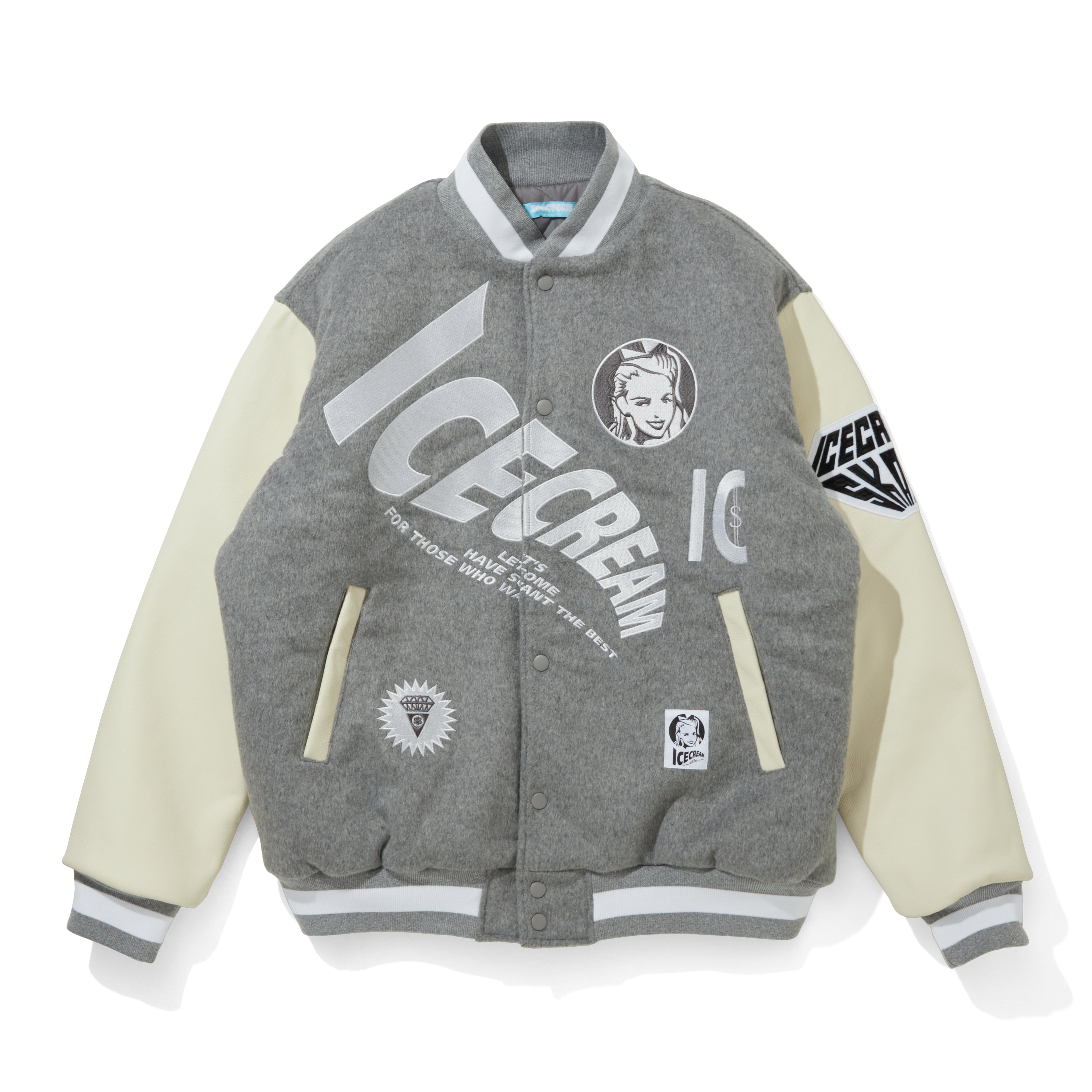 画像をギャラリービューアに読み込む, VARSITY JACKET
