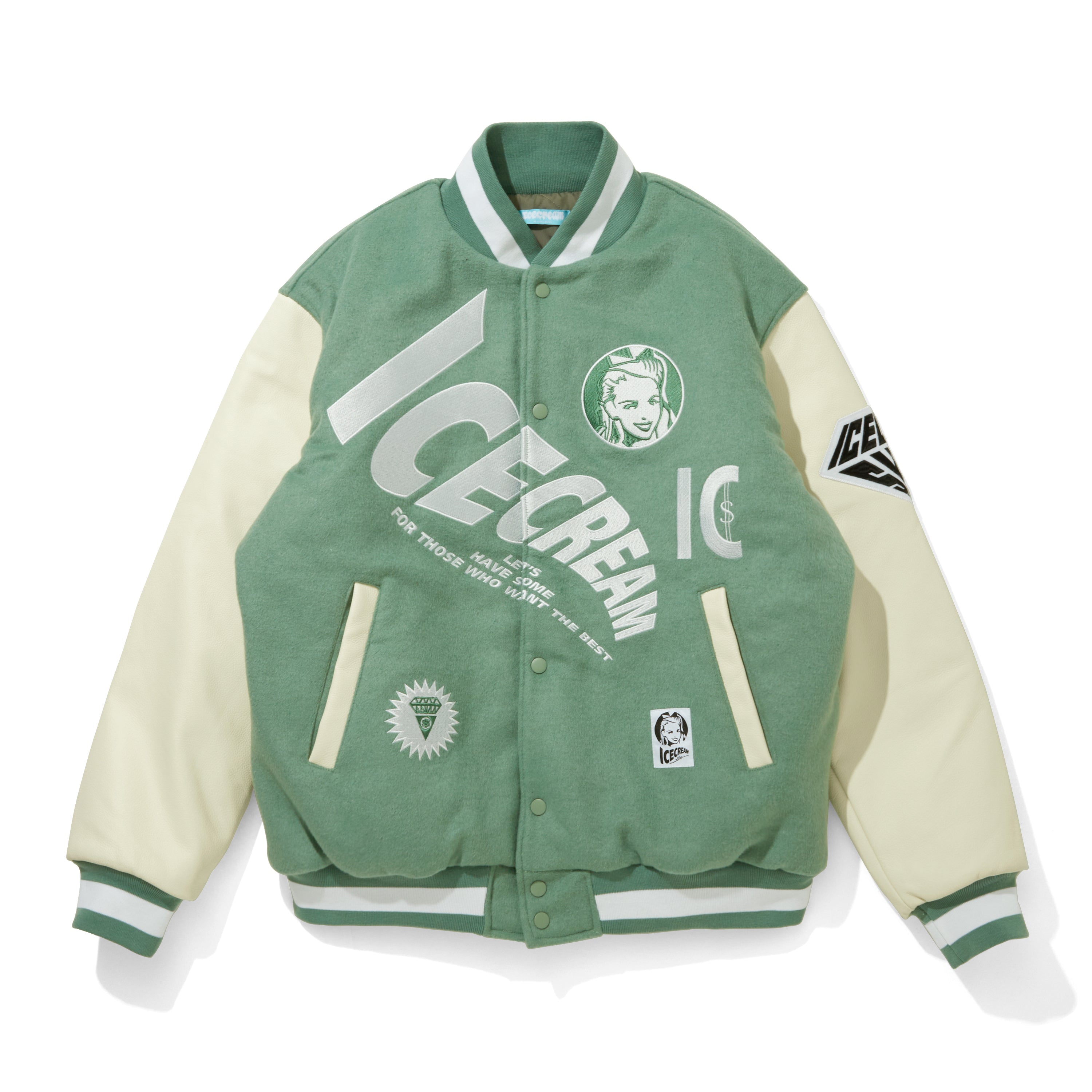 画像をギャラリービューアに読み込む, VARSITY JACKET
