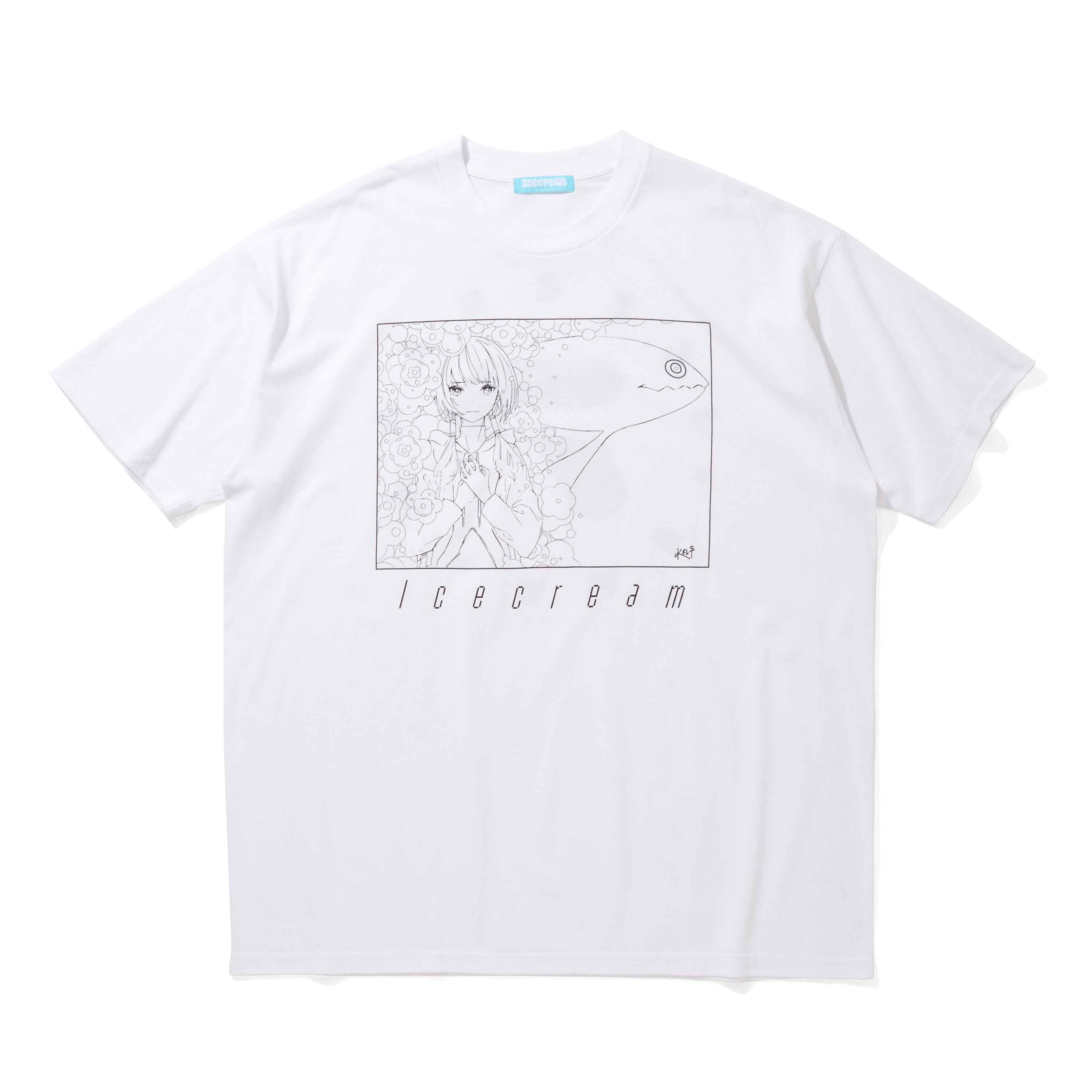 画像をギャラリービューアに読み込む, ICECREAM x KAF T shirt
