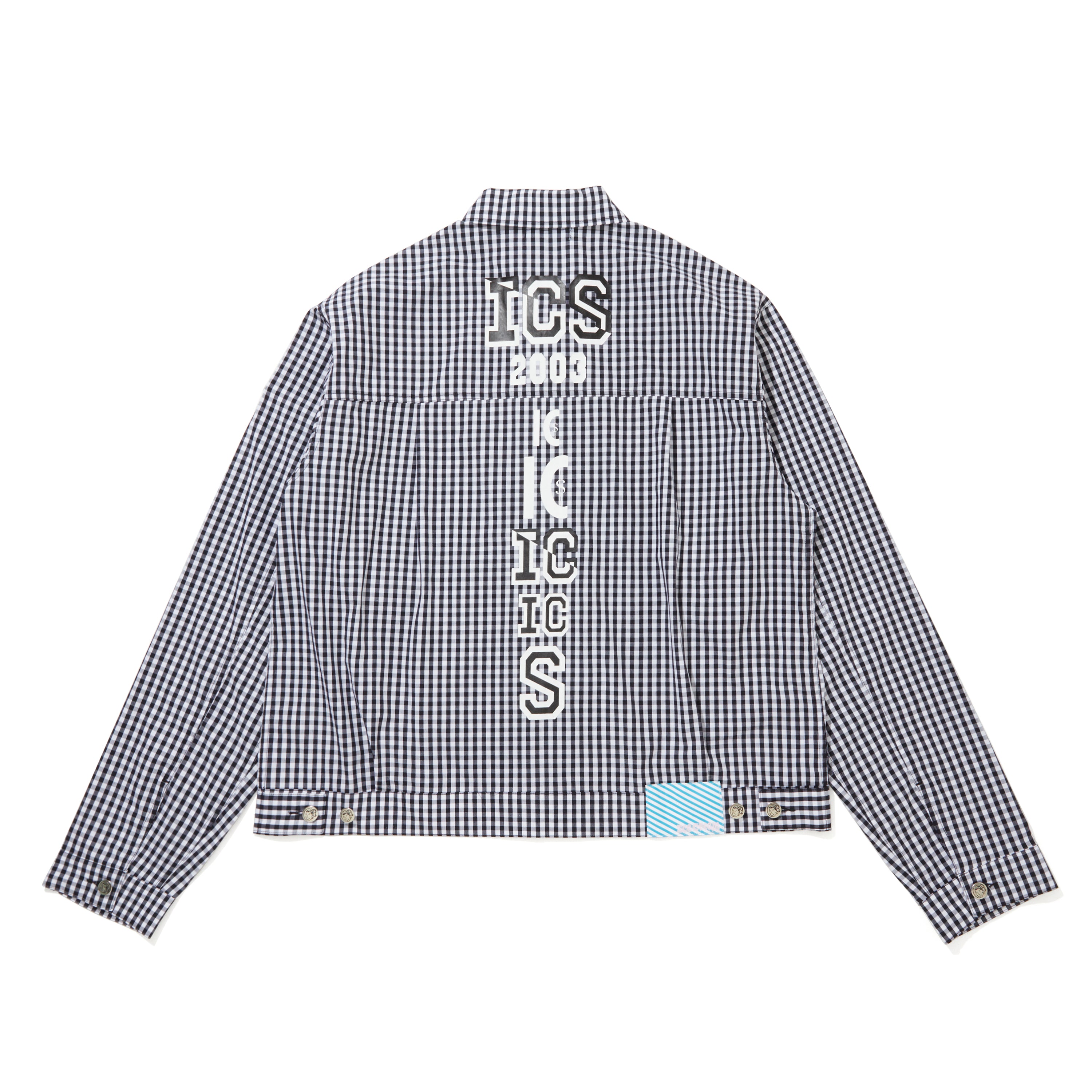 Load image into Gallery viewer, GINGHAM CHECK SHIRT JACKET
