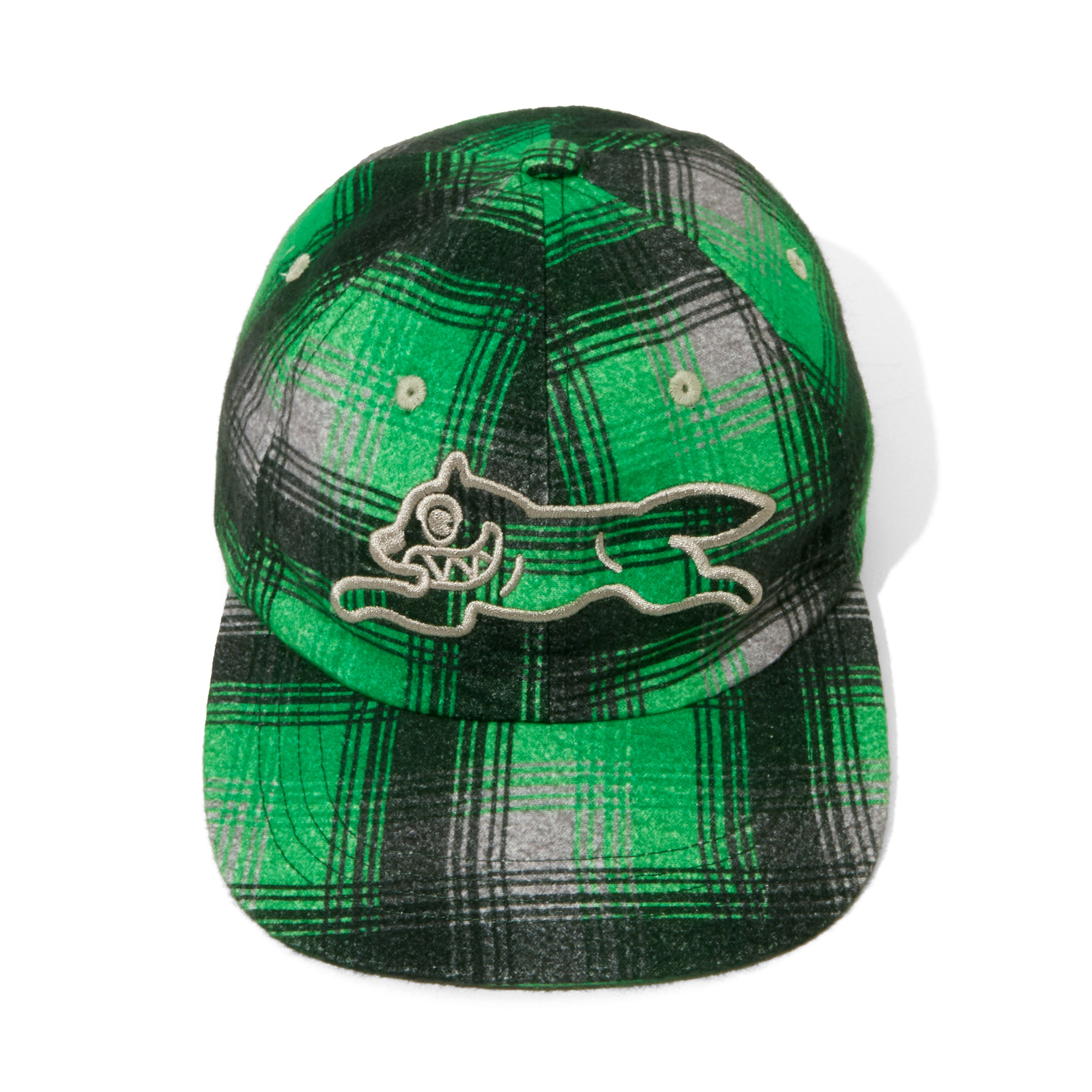 画像をギャラリービューアに読み込む, APPLIQUE LOGO FLANNEL CHECK CAP
